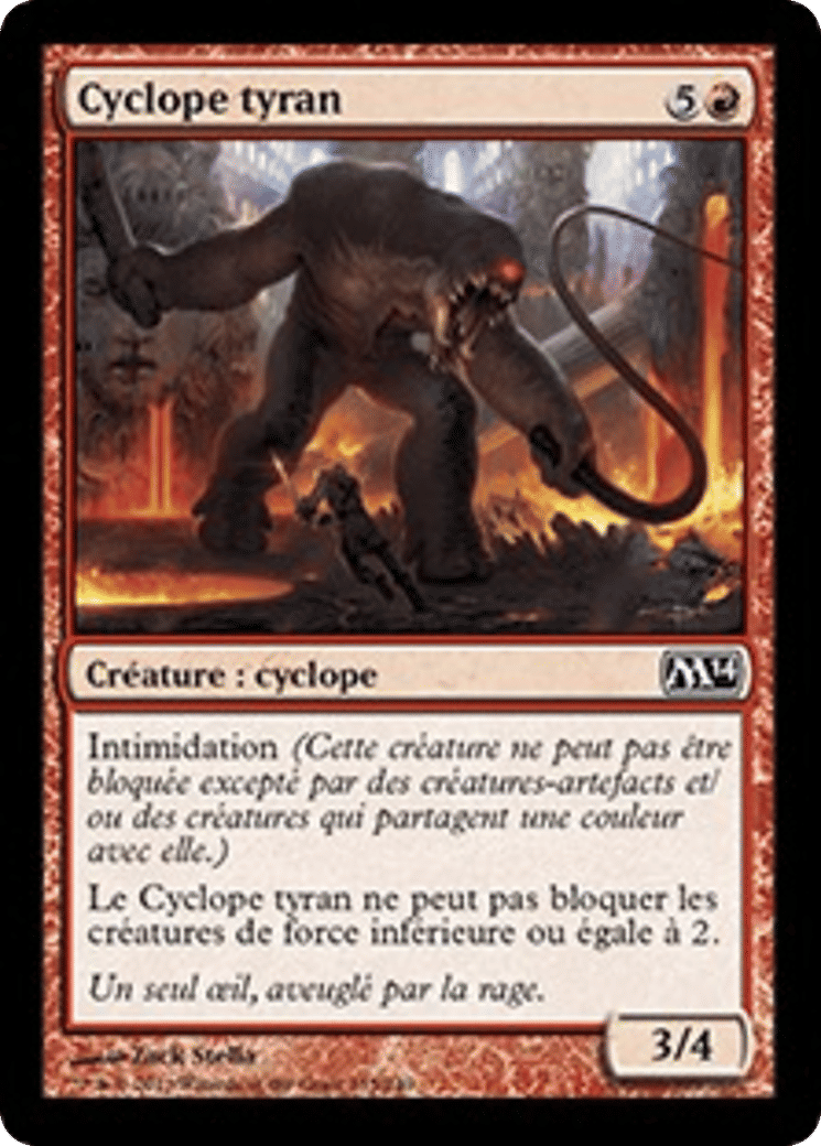 Cyclope tyran — Magic 2014 — Magic: The Gathering