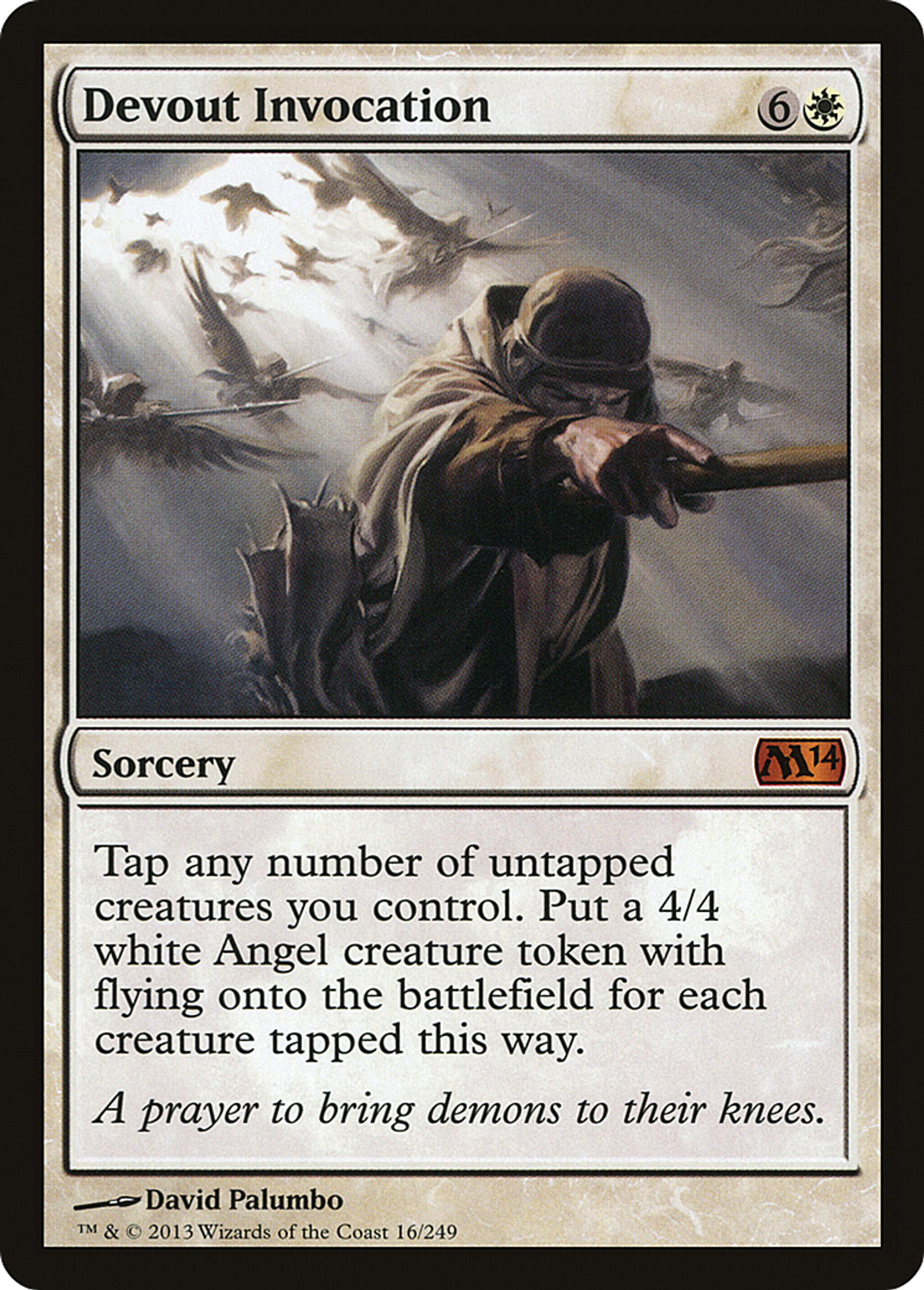 Devout Invocation — Magic 2014 — Magic: The Gathering