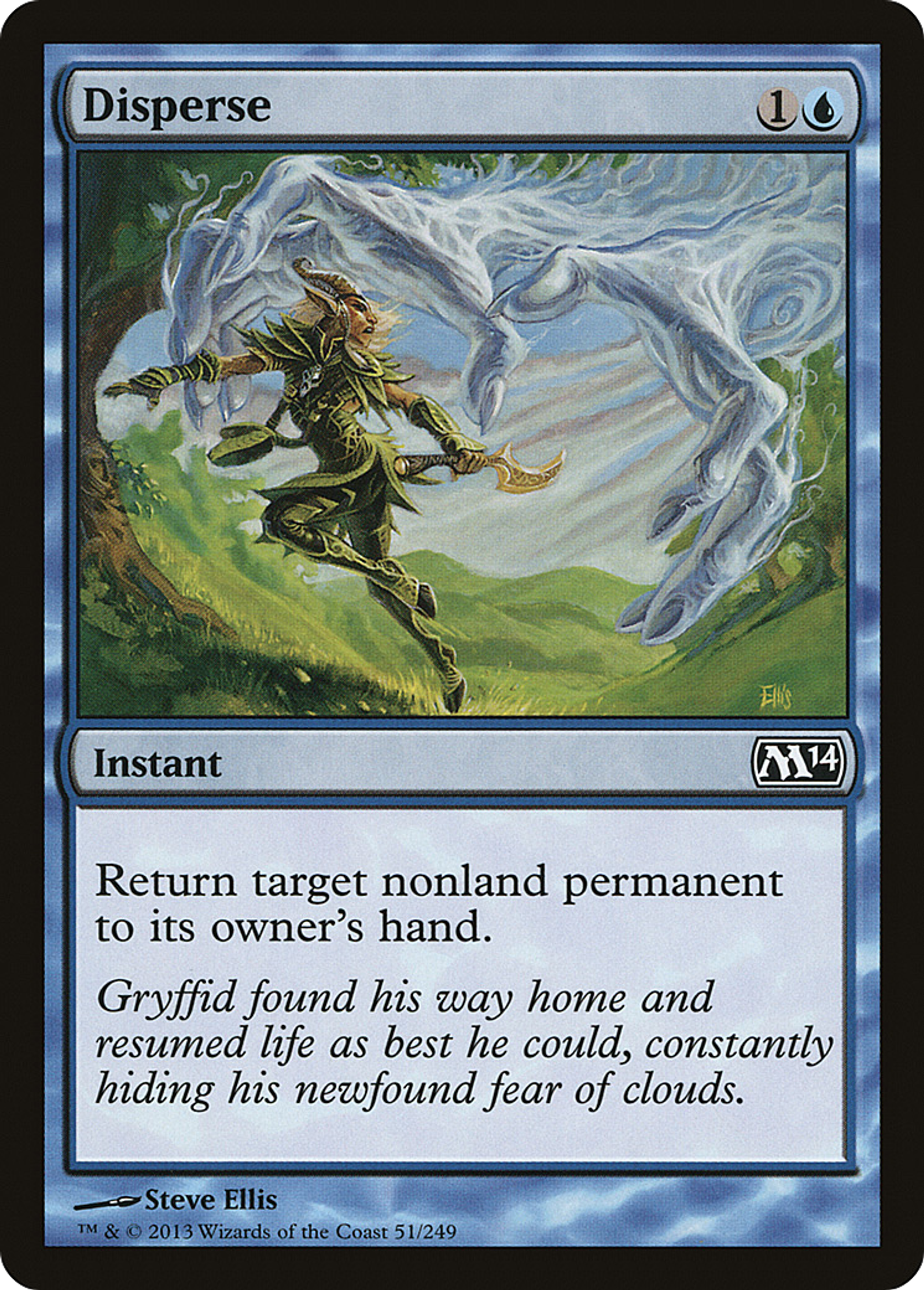 Disperse — Magic 2014 — Magic: The Gathering