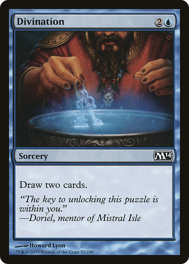 Divination — Magic 2014 — Magic: The Gathering