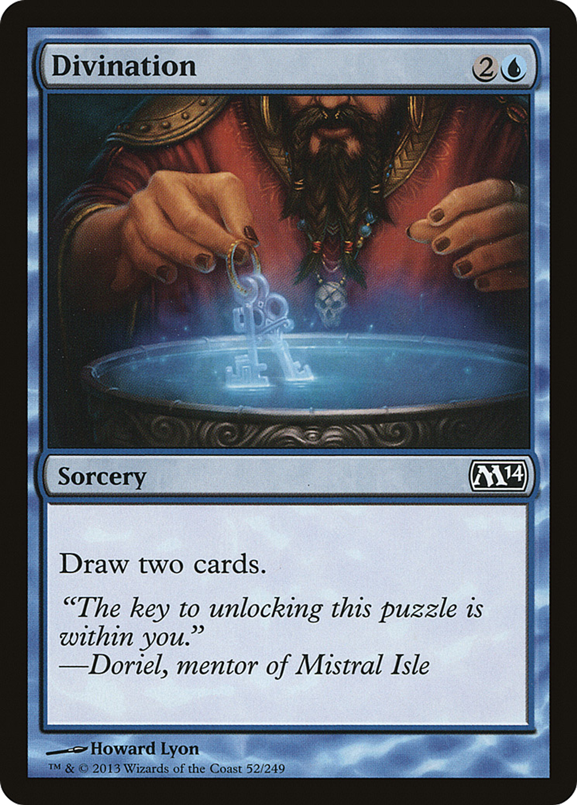 Divination — Magic 2014 — Magic: The Gathering
