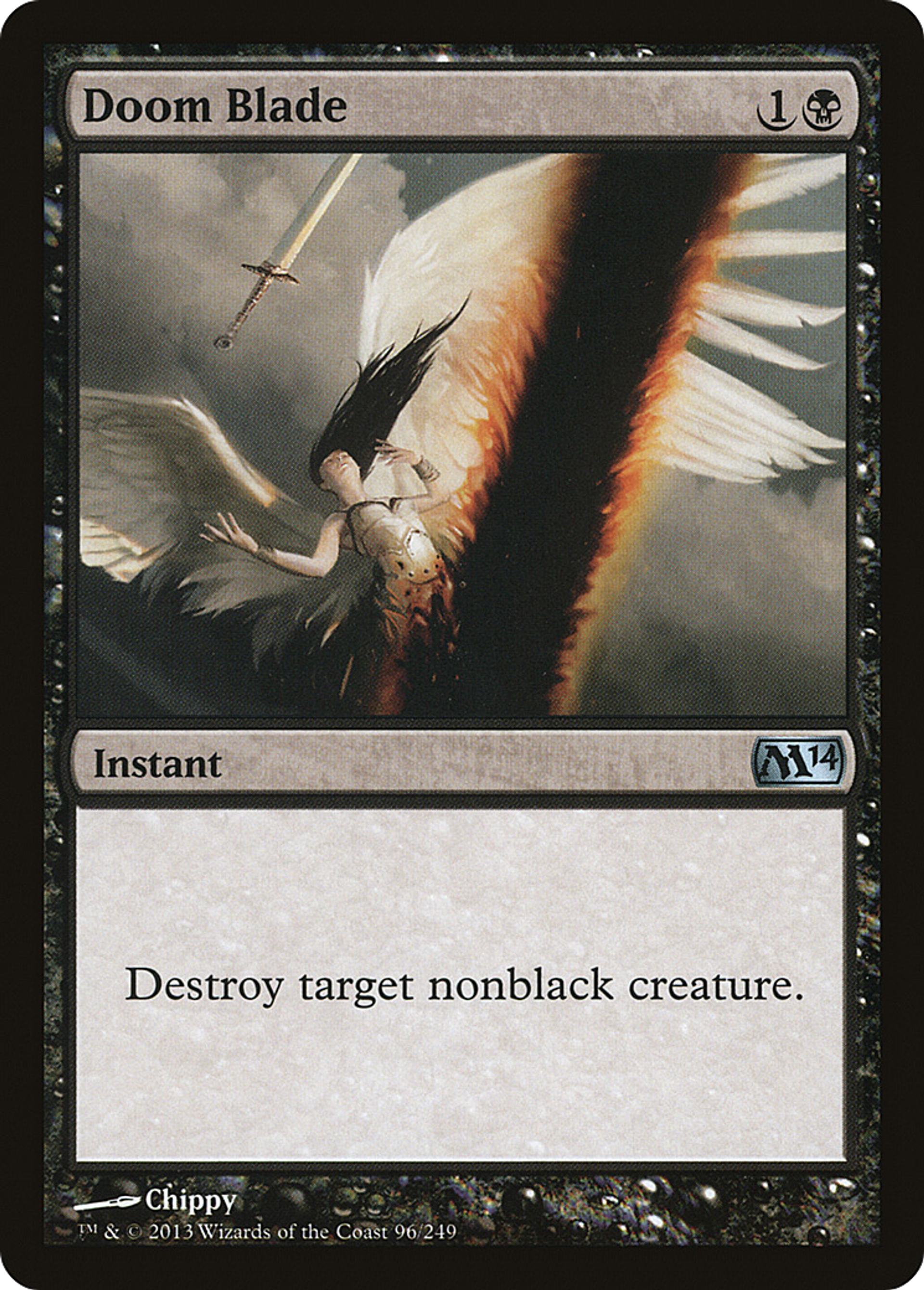 Doom Blade — Magic 2014 — Magic: The Gathering