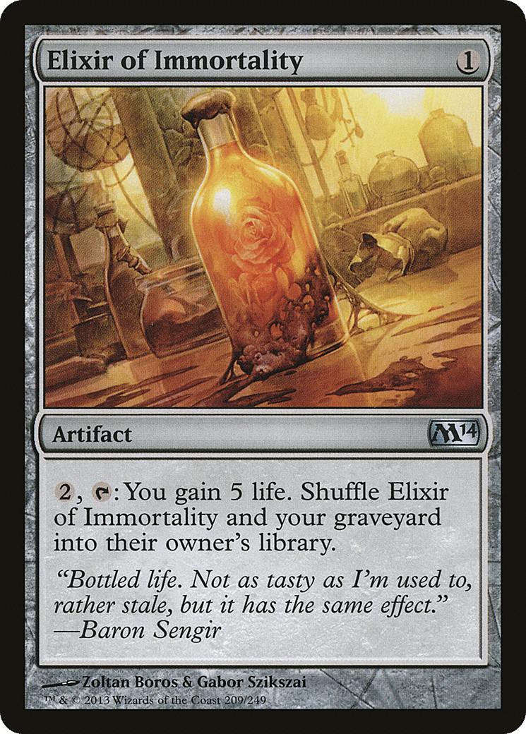 Elixir of Immortality — Magic 2014 — Magic: The Gathering