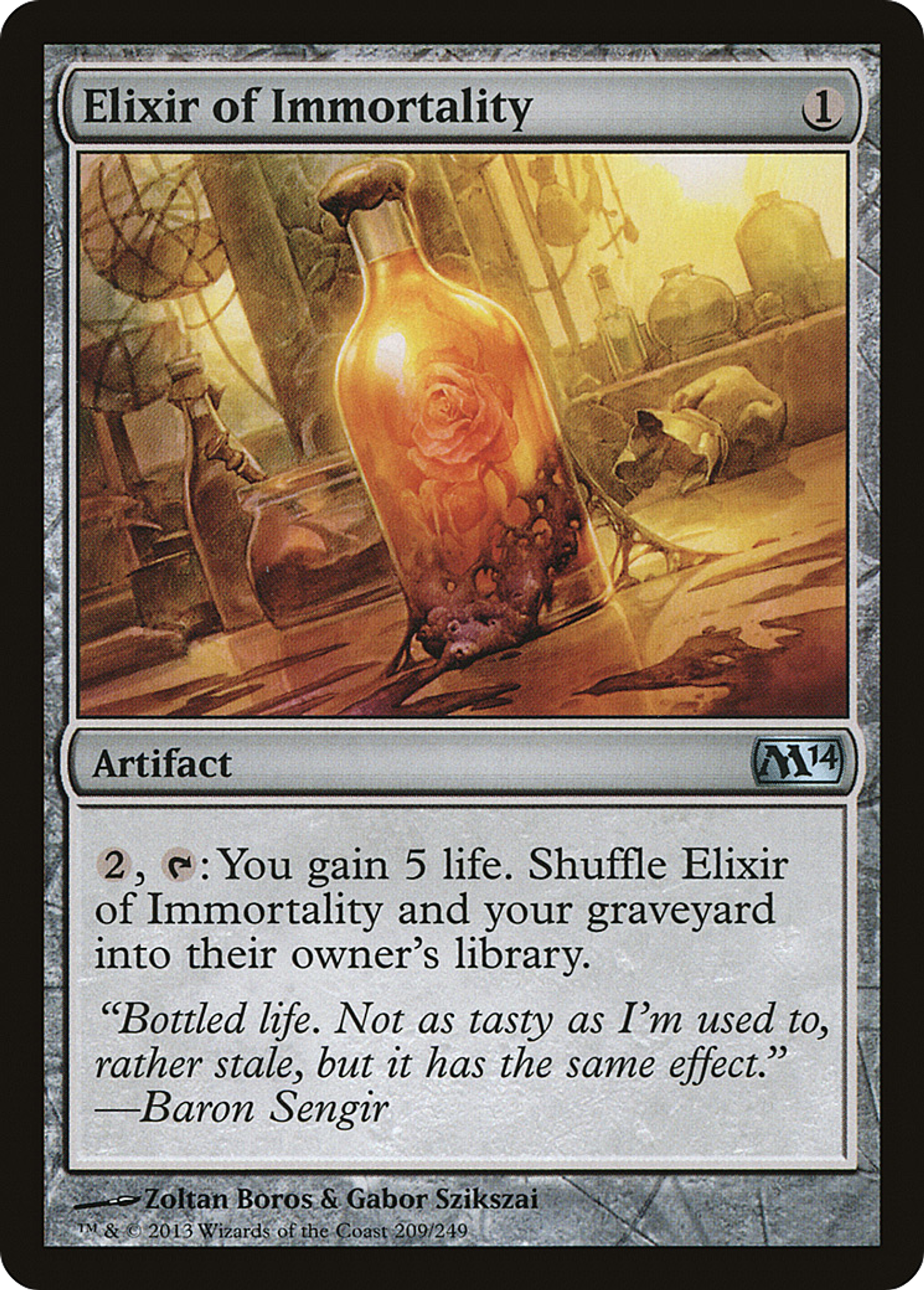 Elixir of Immortality — Magic 2014 — Magic: The Gathering