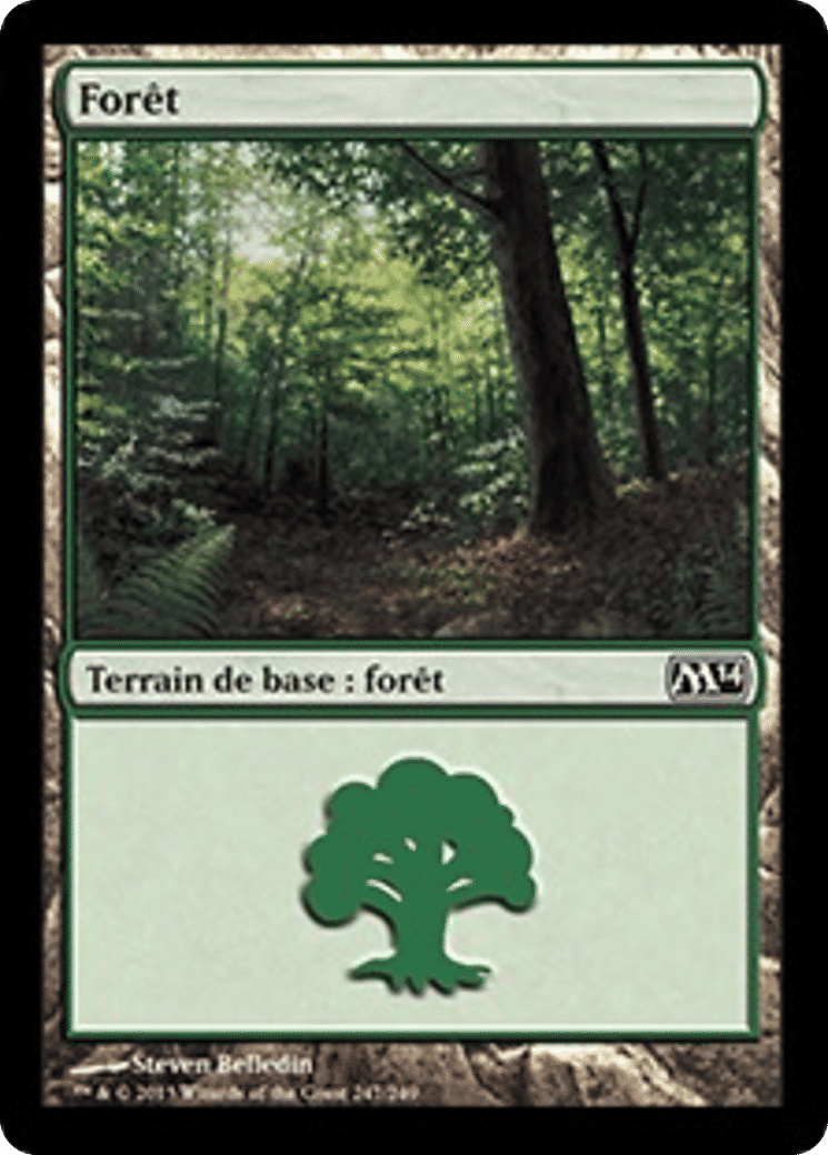 Forêt — Magic 2014 — Magic: The Gathering
