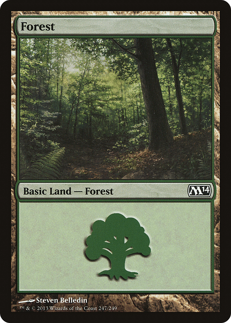 Forest — Magic 2014 — Magic: The Gathering