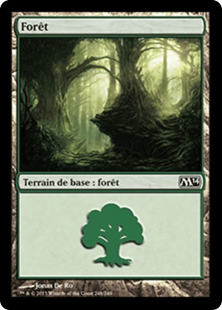 Forêt — Magic 2014 — Magic: The Gathering