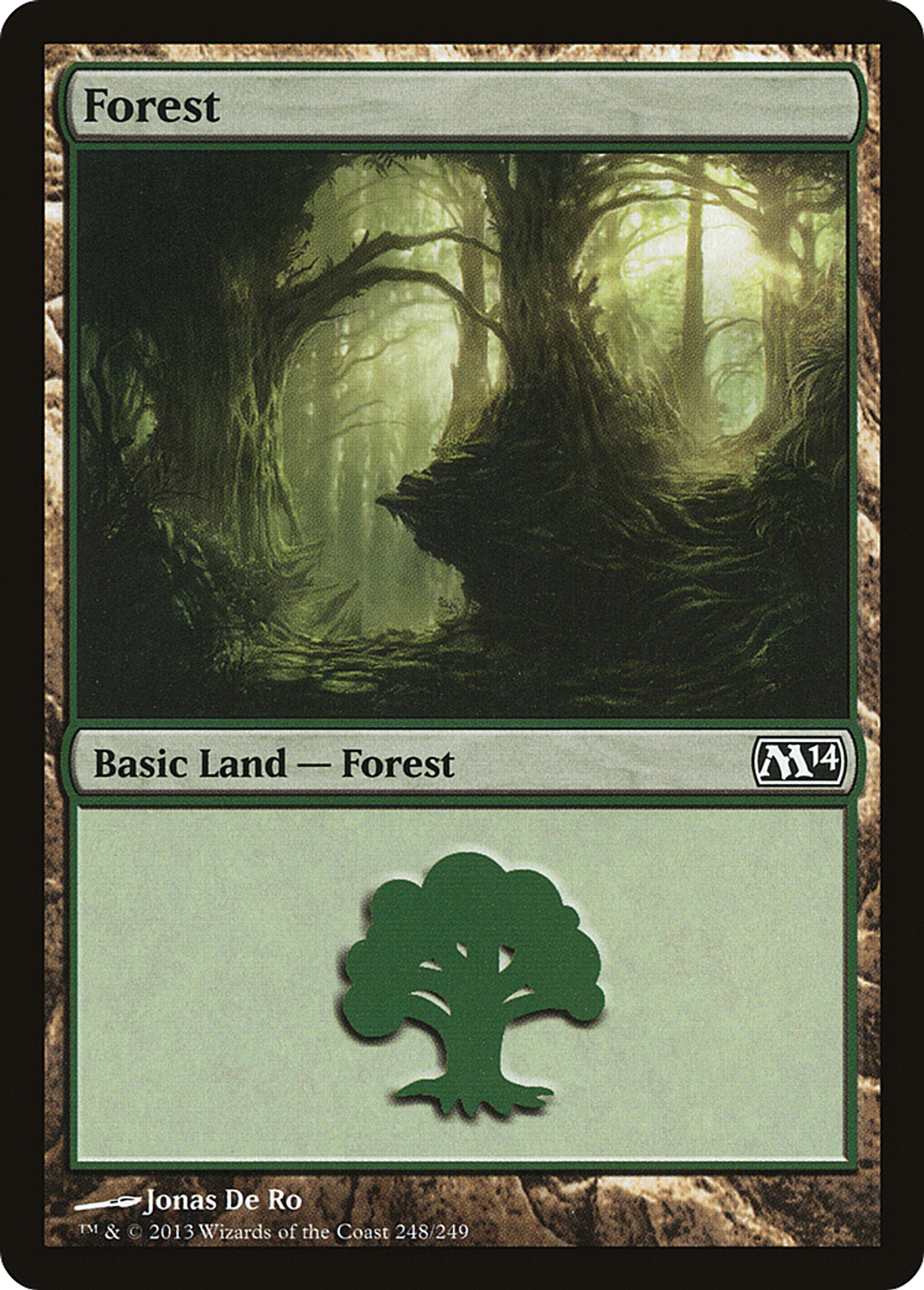 Forest — Magic 2014 — Magic: The Gathering