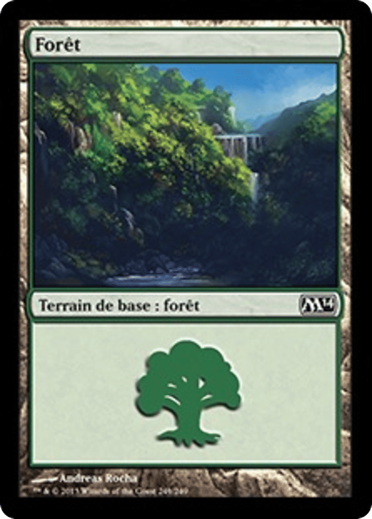Forêt — Magic 2014 — Magic: The Gathering