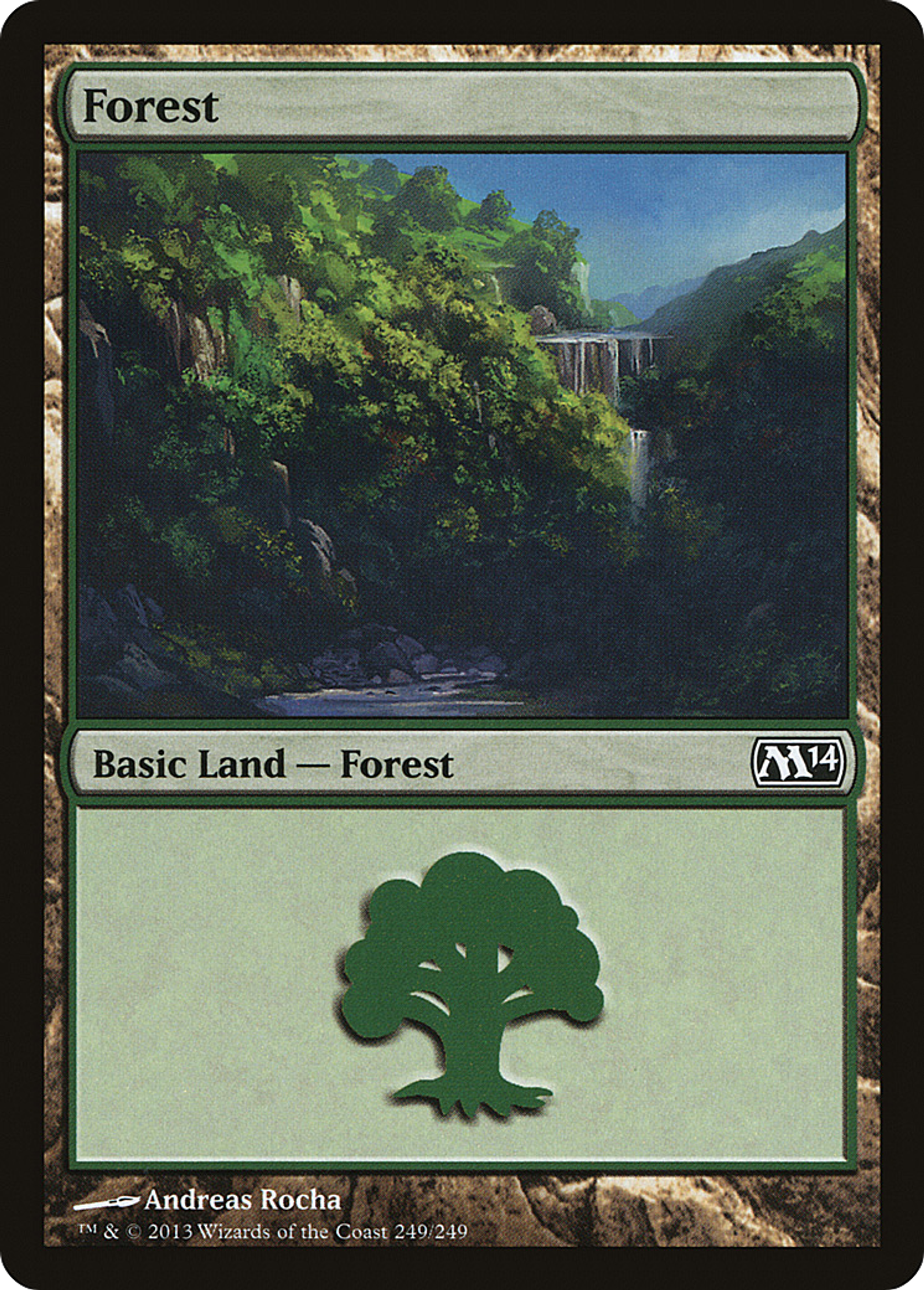 Forest — Magic 2014 — Magic: The Gathering