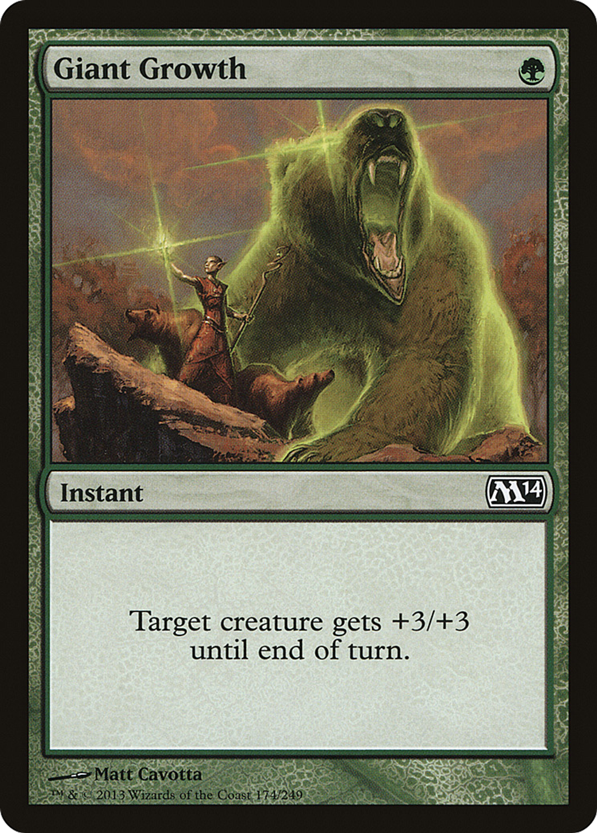 Giant Growth — Magic 2014 — Magic: The Gathering