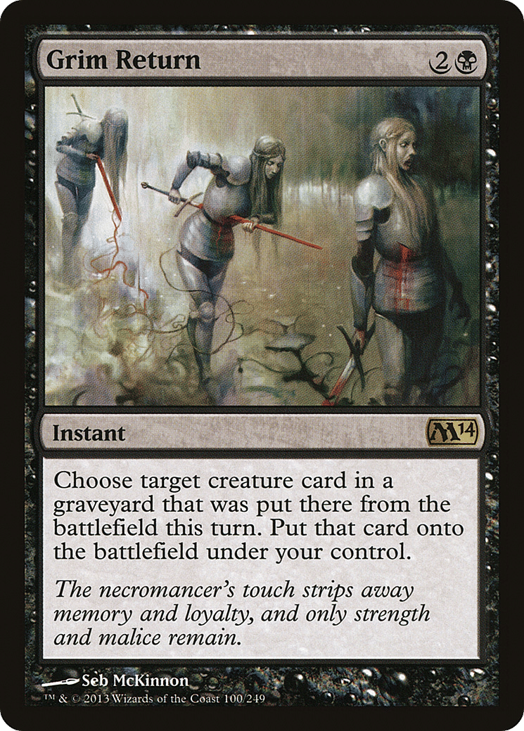 Grim Return from Magic 2014 - Magic: The Gathering