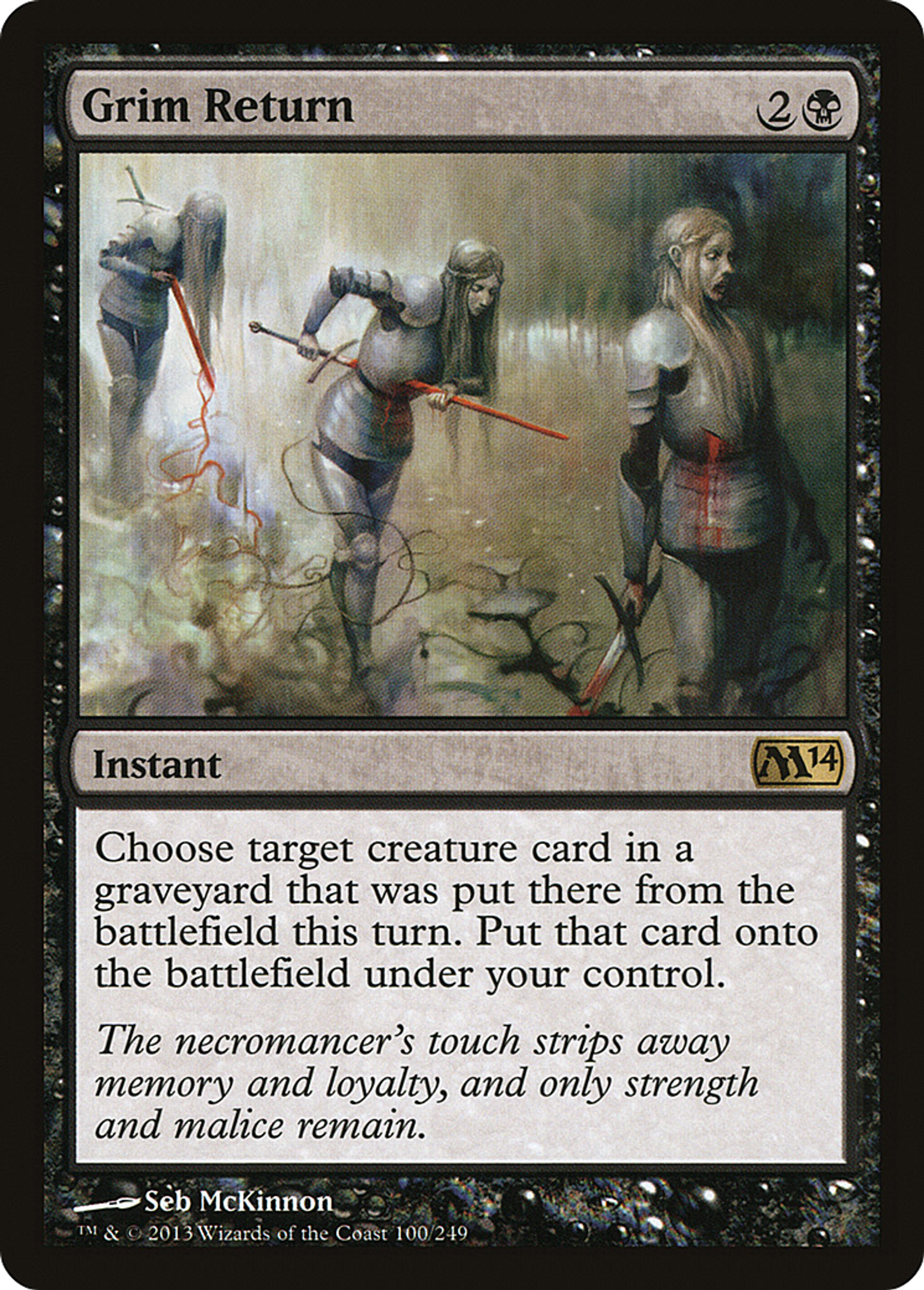 Grim Return — Magic 2014 — Magic: The Gathering