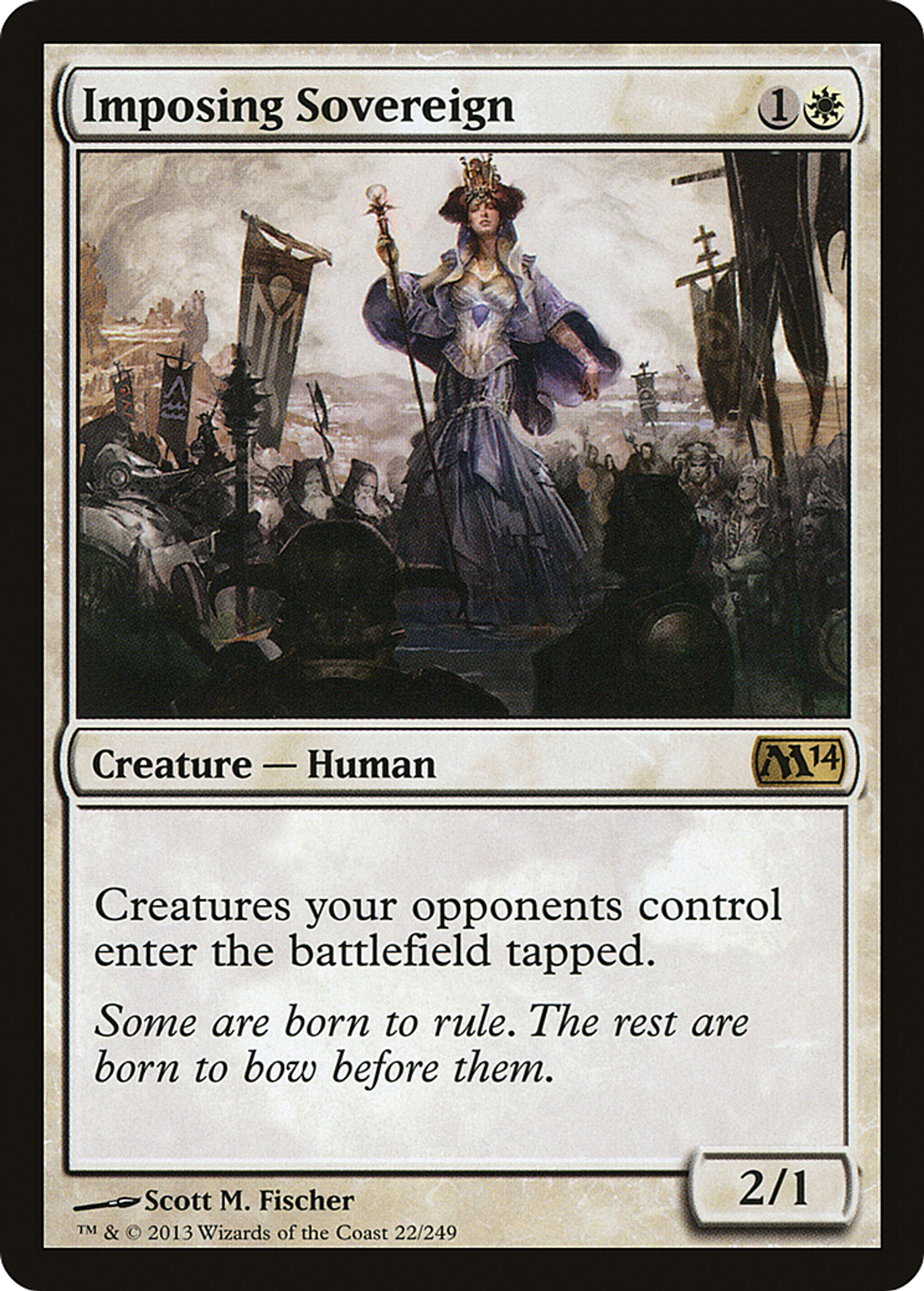 Imposing Sovereign — Magic 2014 — Magic: The Gathering