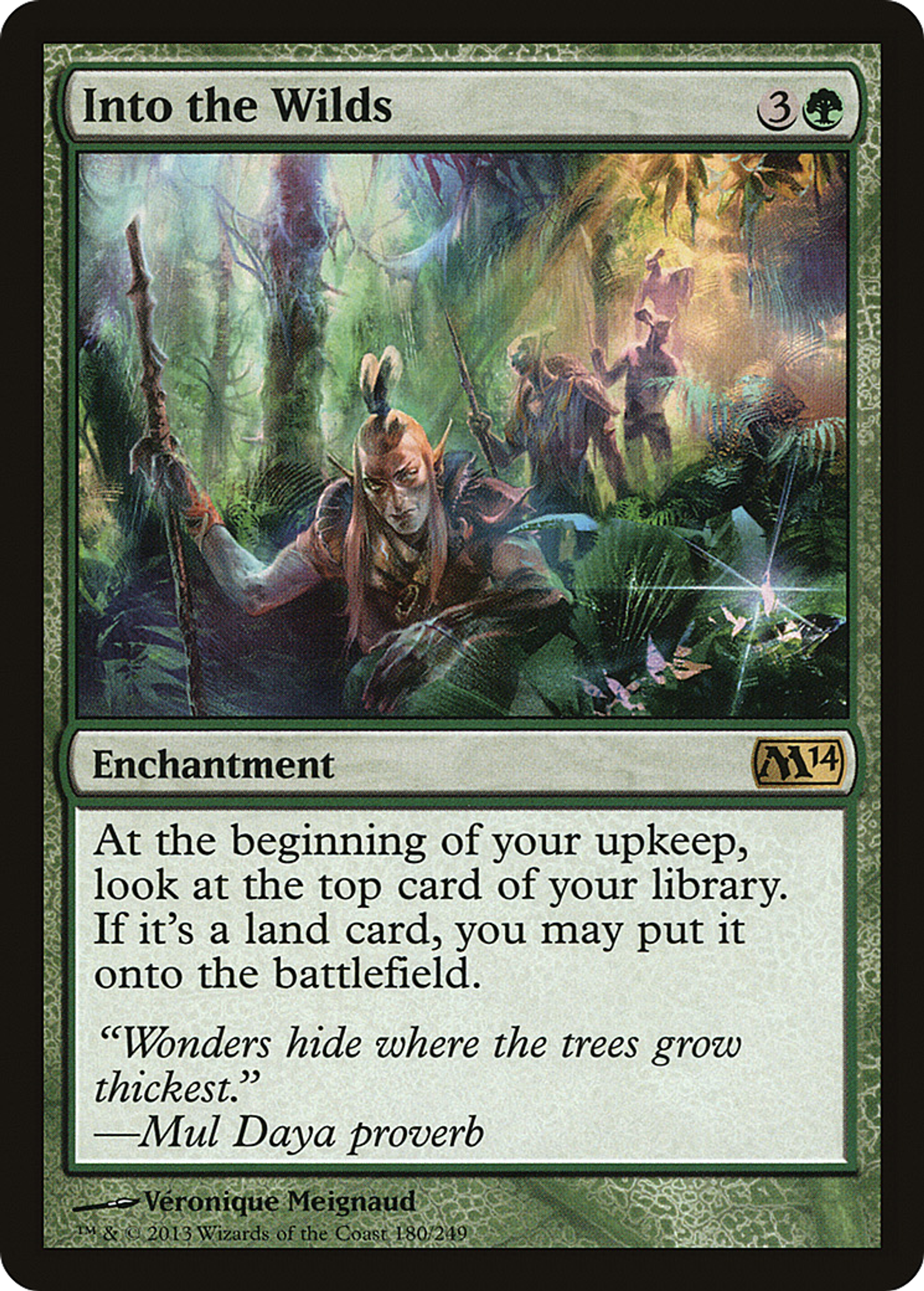 Into the Wilds — Magic 2014 — Magic: The Gathering