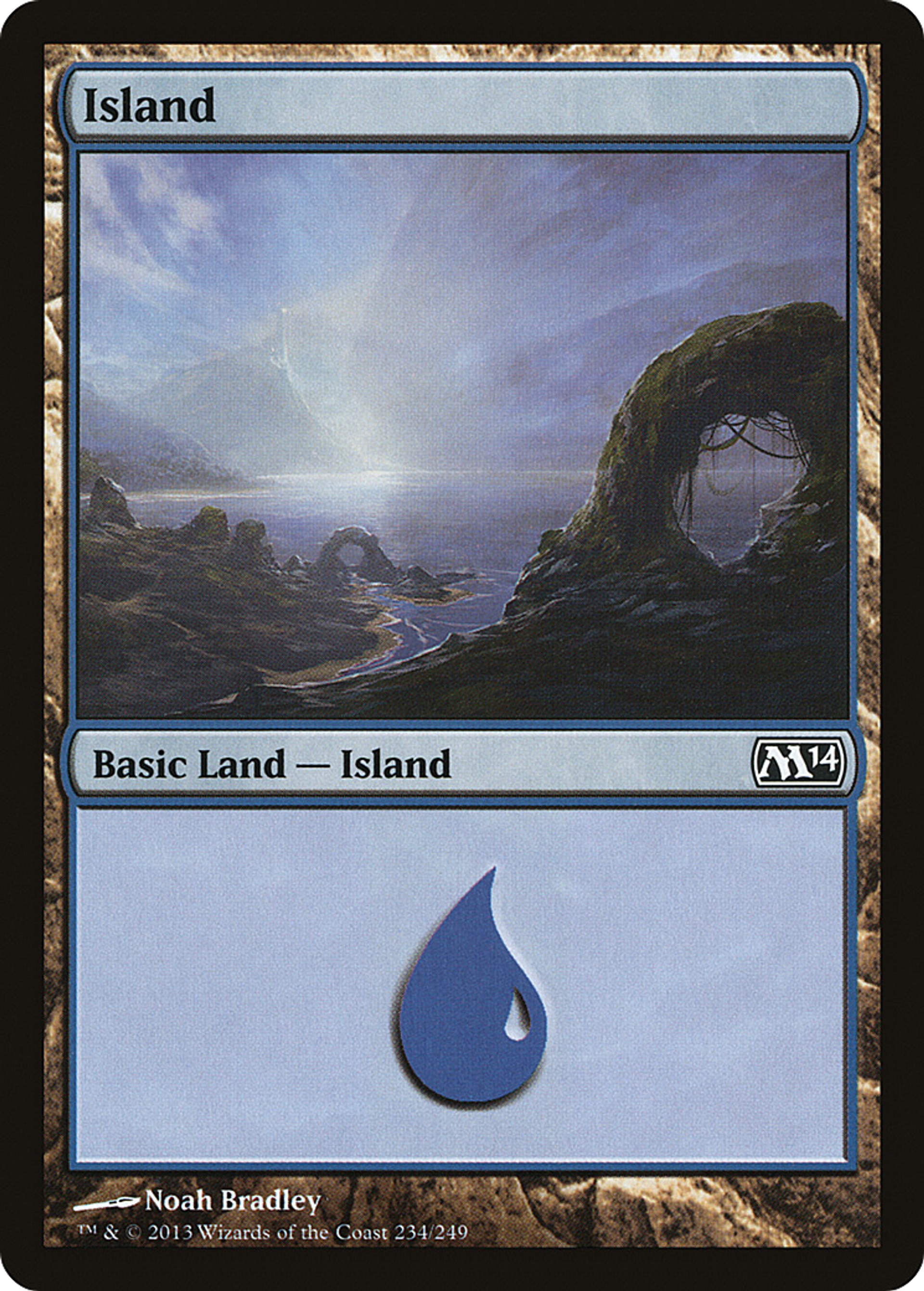 Island — Magic 2014 — Magic: The Gathering