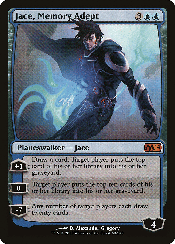 Jace, Memory Adept — Magic 2014 — Magic: The Gathering