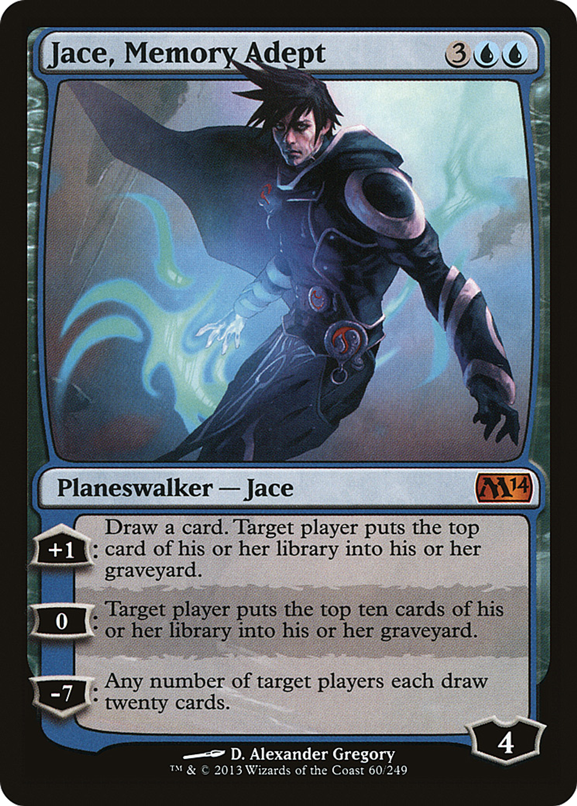 Jace, Memory Adept — Magic 2014 — Magic: The Gathering