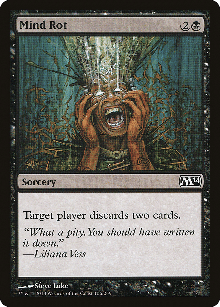 Mind Rot — Magic 2014 — Magic: The Gathering