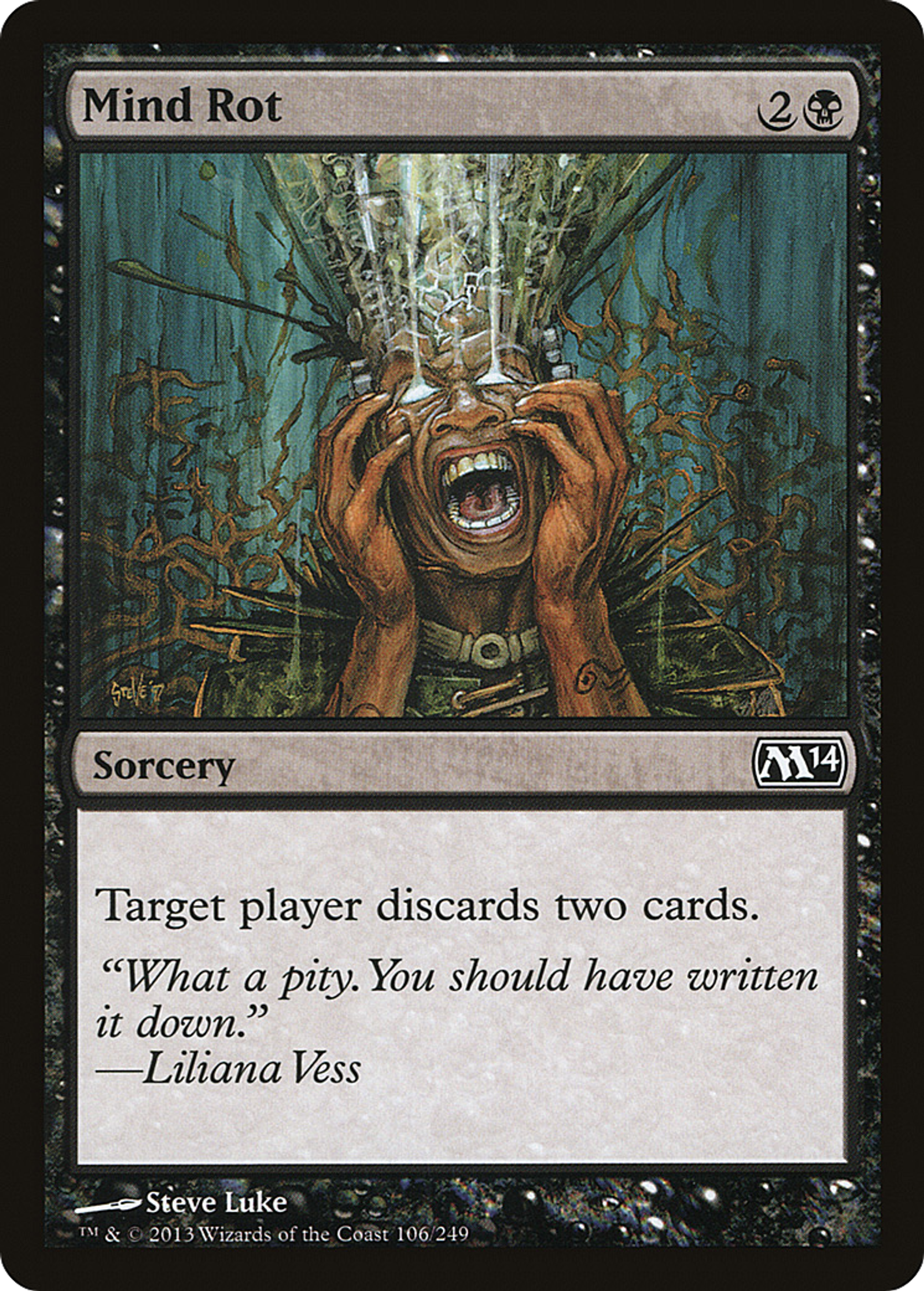Mind Rot — Magic 2014 — Magic: The Gathering