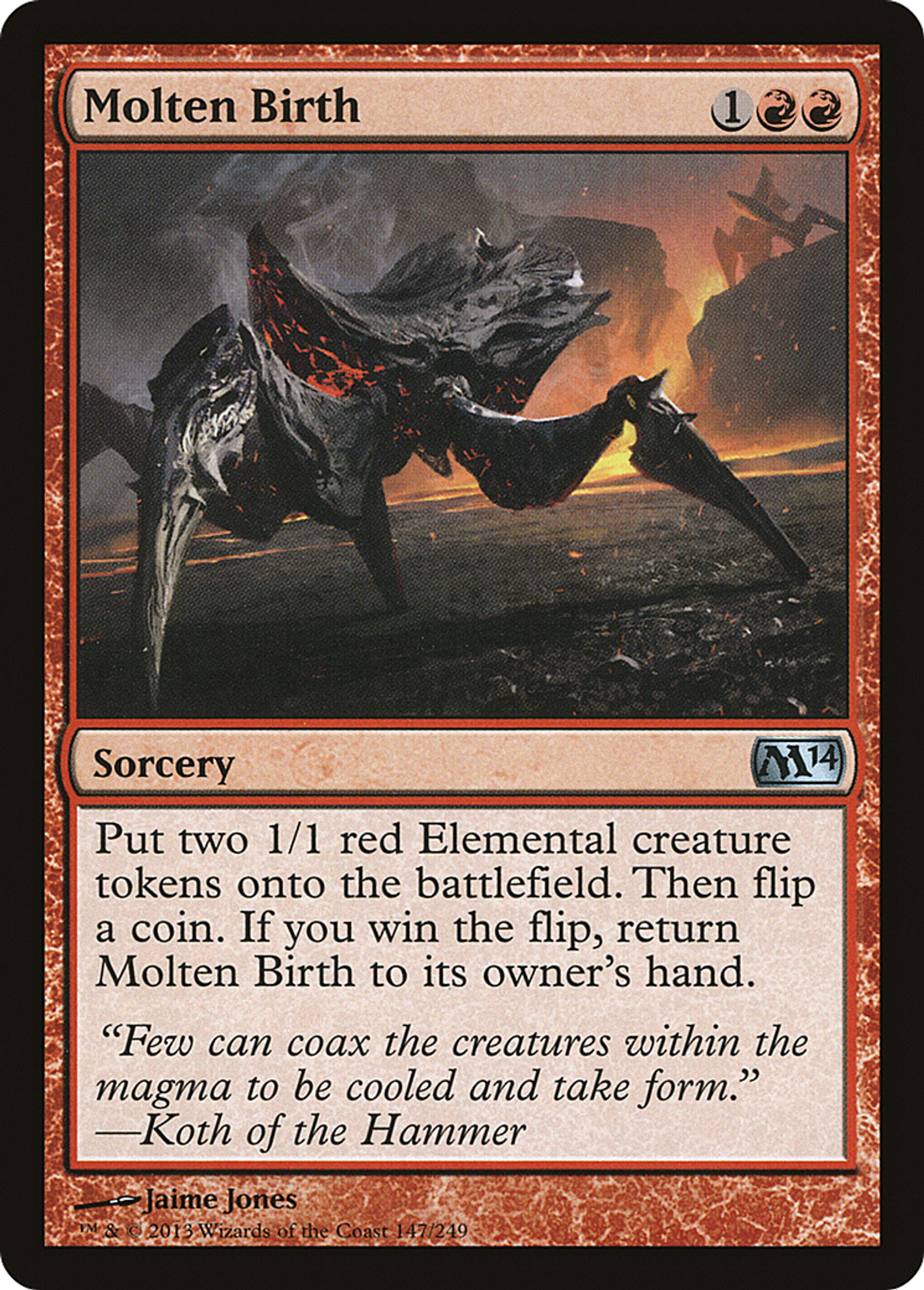 Molten Birth — Magic 2014 — Magic: The Gathering