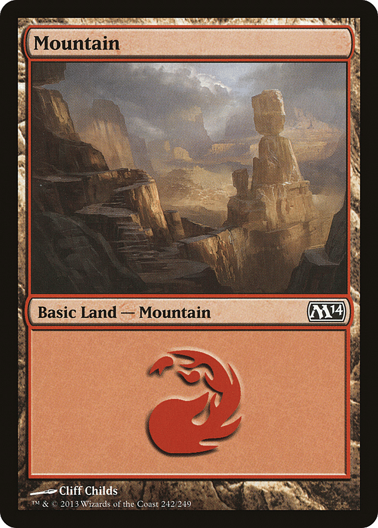 Mountain — Magic 2014 — Magic: The Gathering