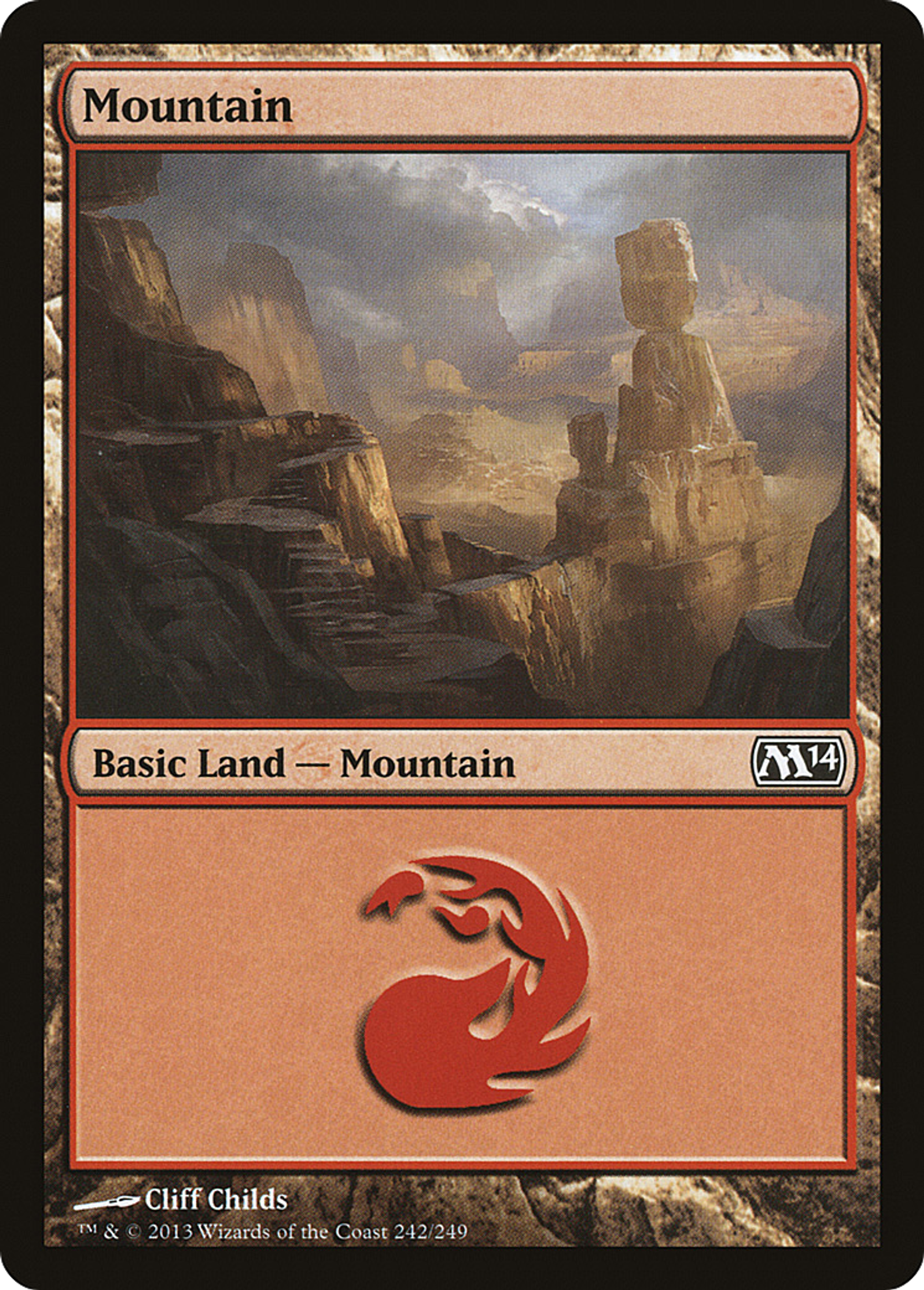 Mountain — Magic 2014 — Magic: The Gathering