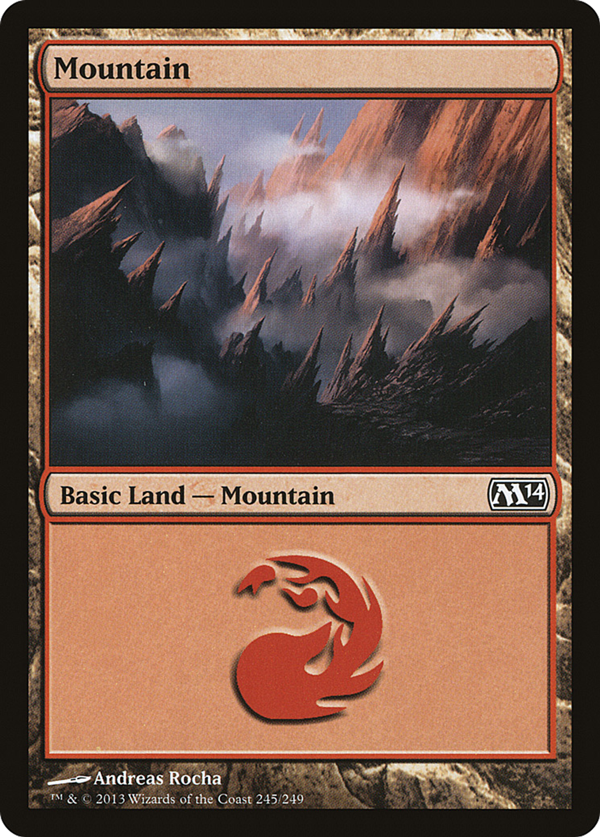Mountain — Magic 2014 — Magic: The Gathering