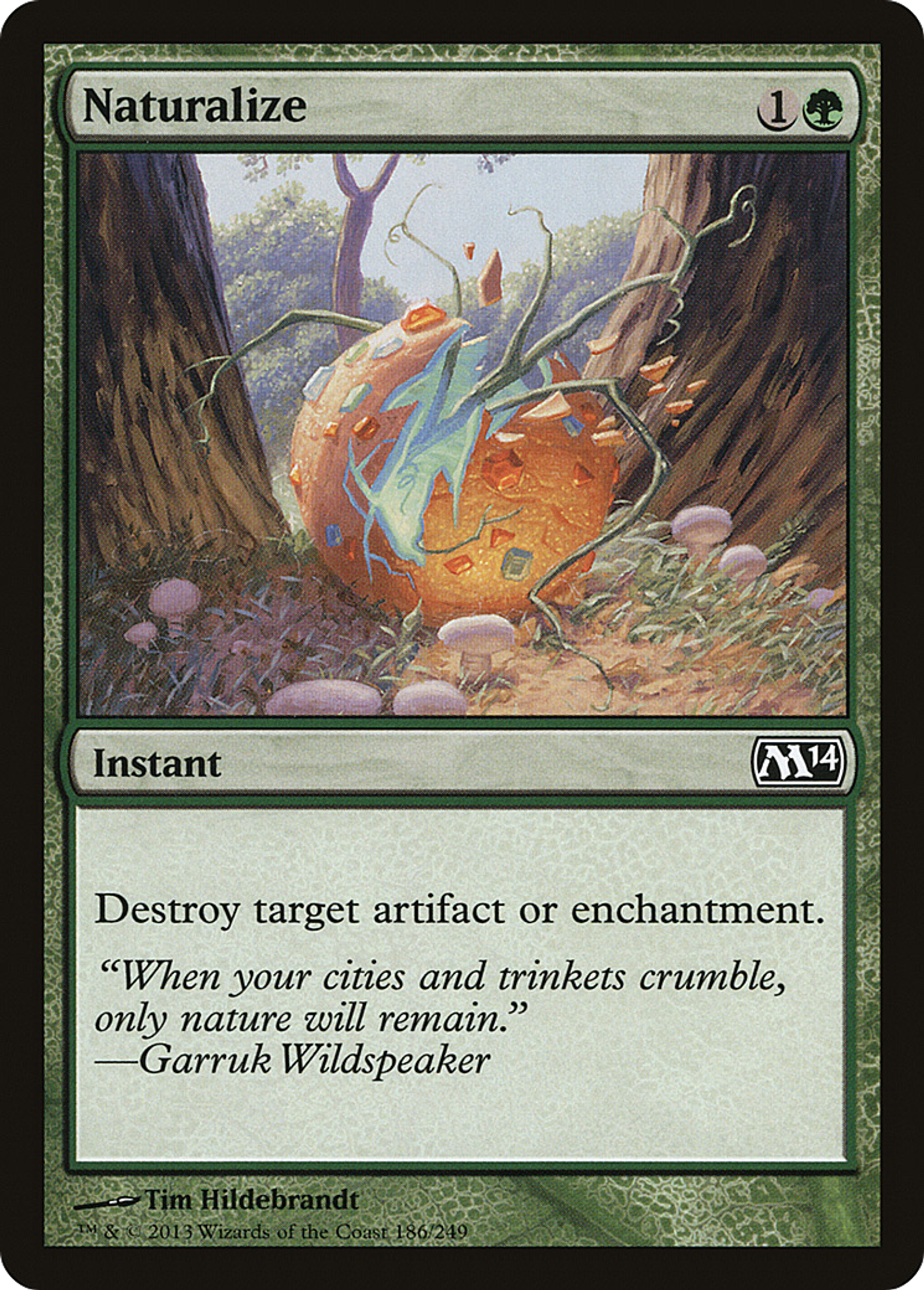 Naturalize — Magic 2014 — Magic: The Gathering