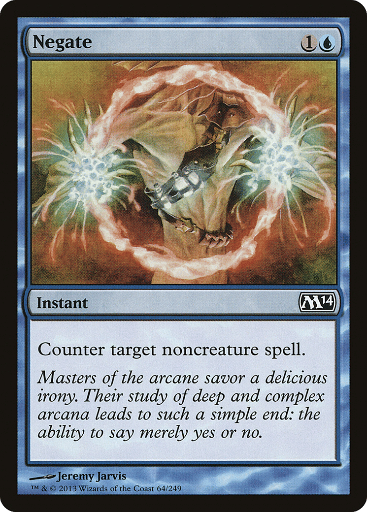 Negate — Magic 2014 — Magic: The Gathering