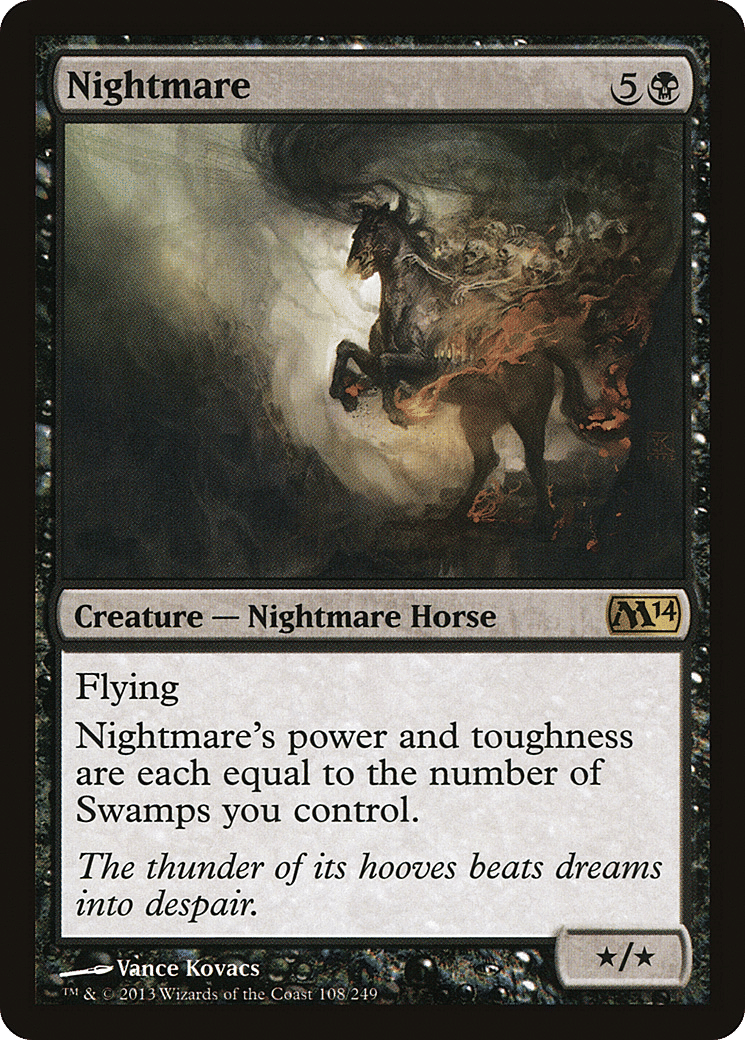 Nightmare — Magic 2014 — Magic: The Gathering