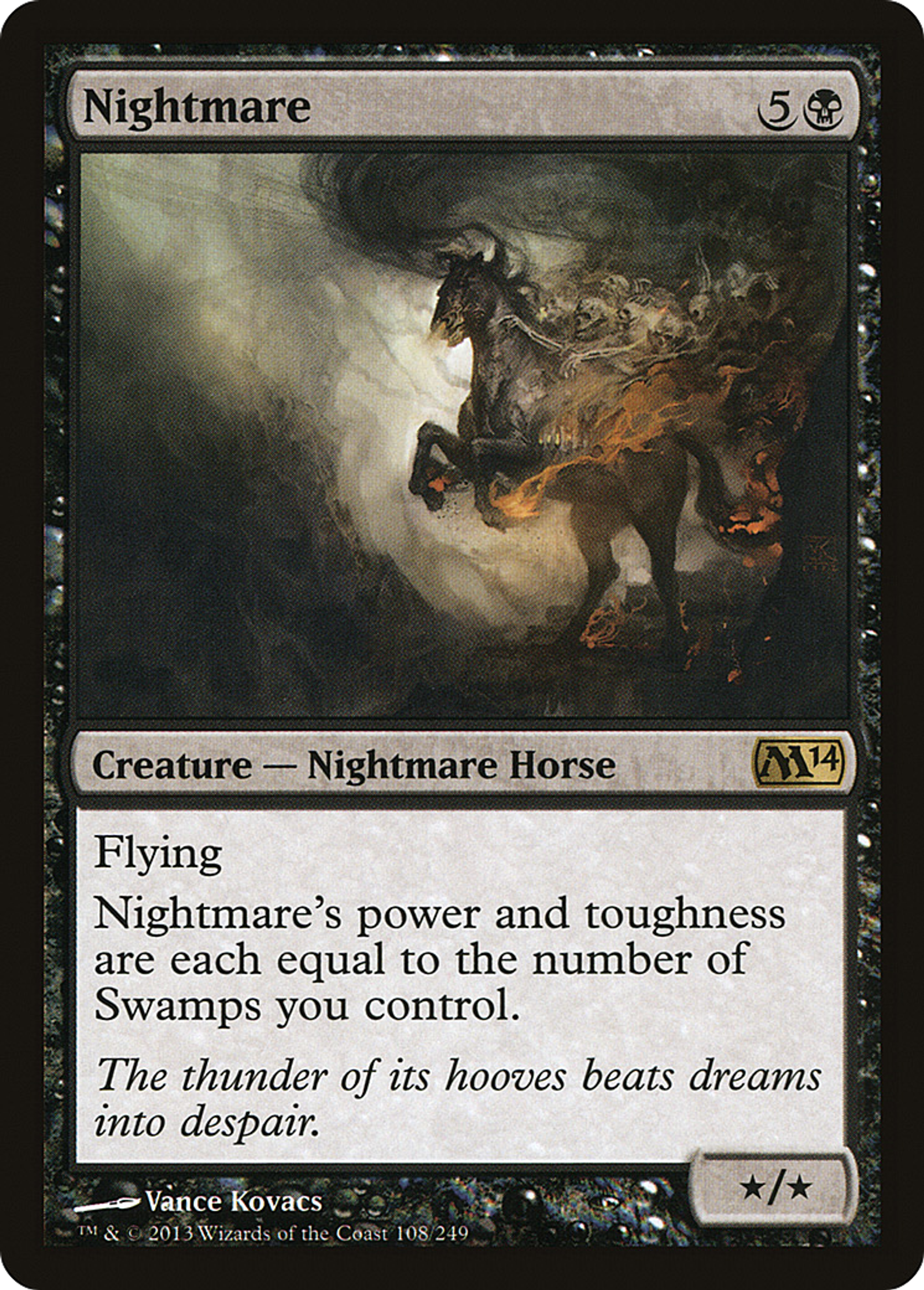 Nightmare — Magic 2014 — Magic: The Gathering