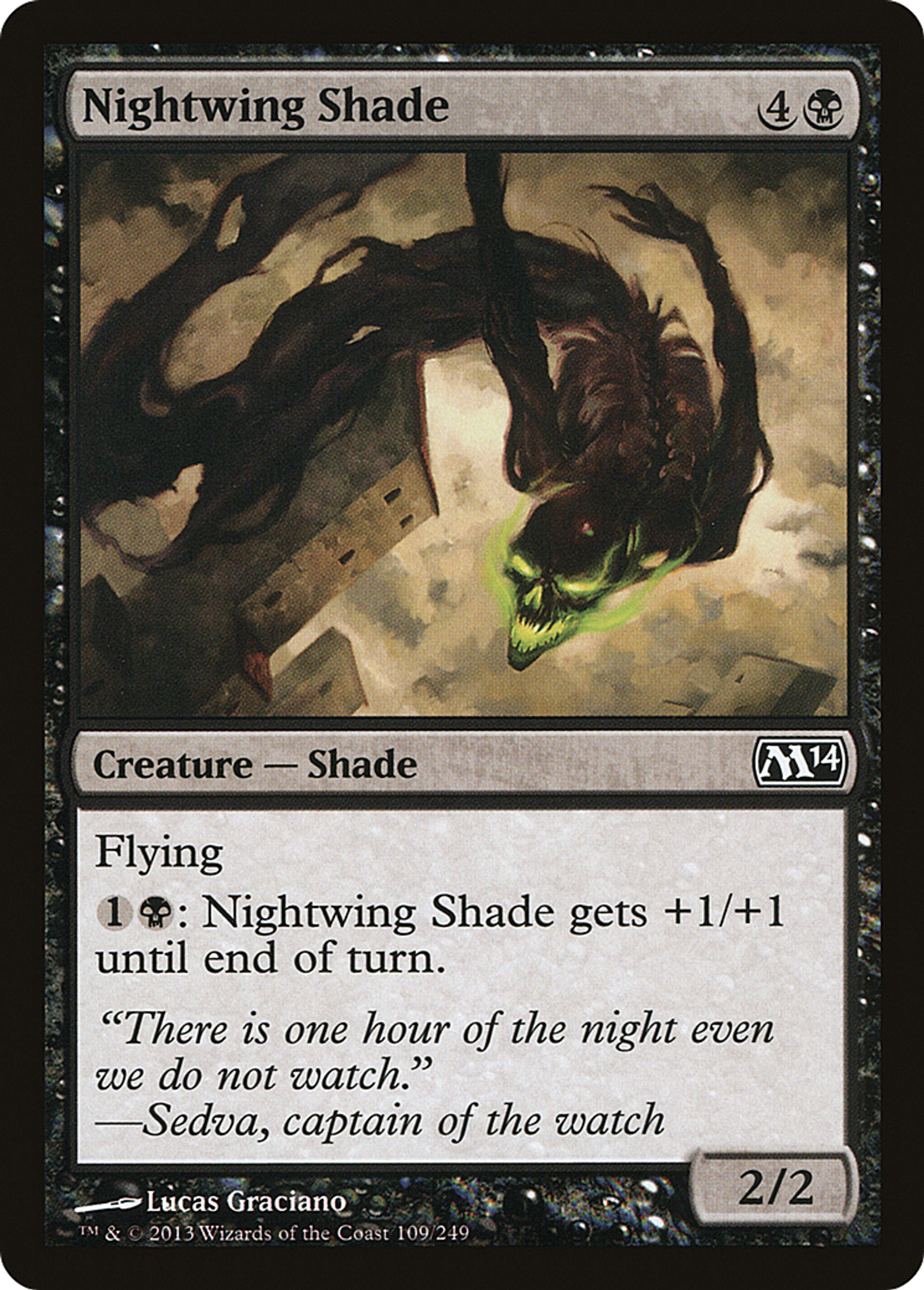 Nightwing Shade — Magic 2014 — Magic: The Gathering