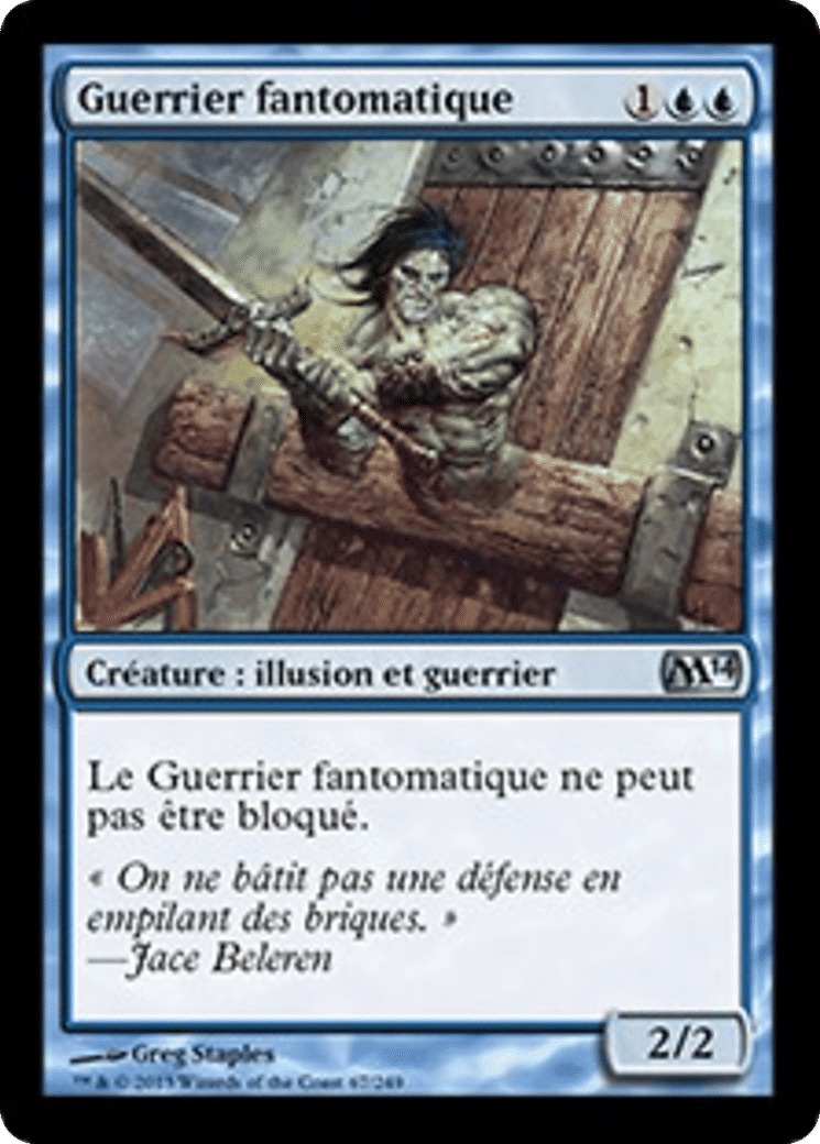 Guerrier fantomatique — Magic 2014 — Magic: The Gathering
