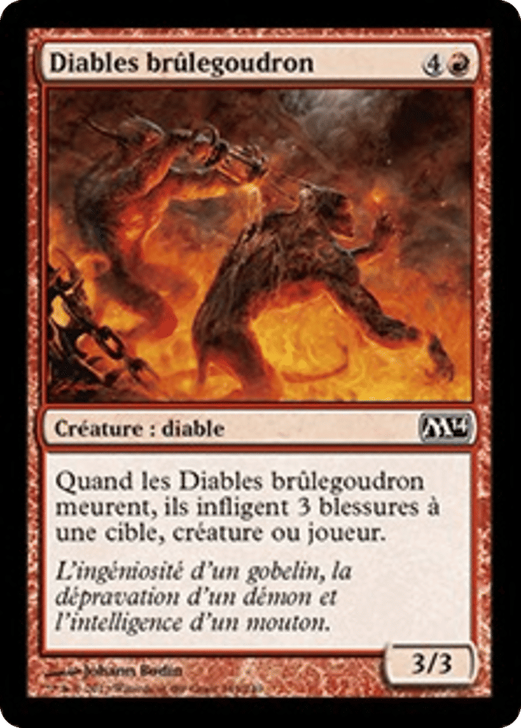 Diables brûlegoudron — Magic 2014 — Magic: The Gathering