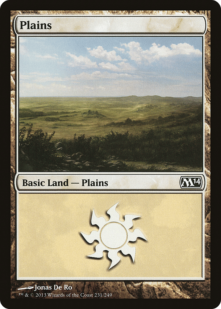 Plains — Magic 2014 — Magic: The Gathering