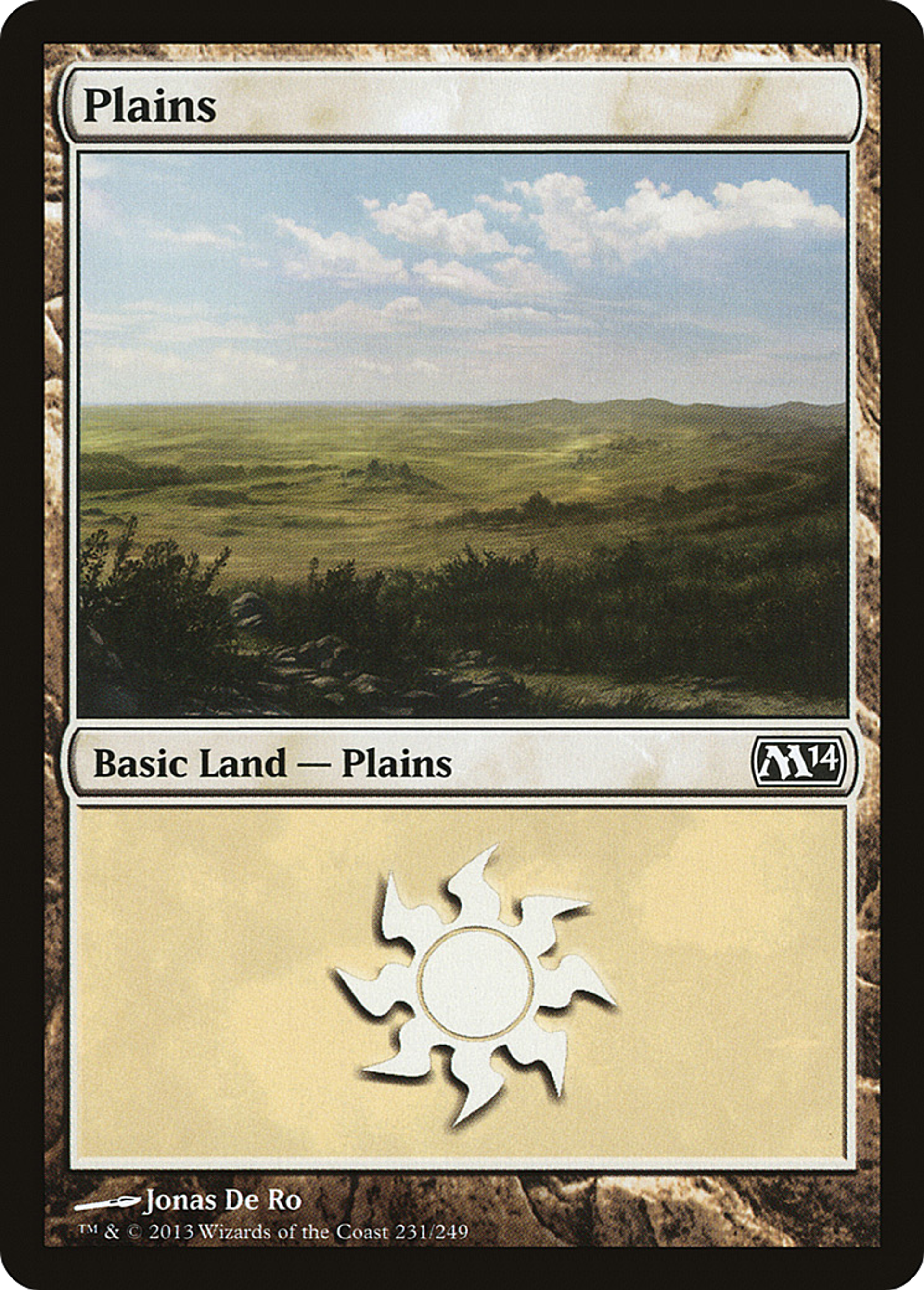Plains — Magic 2014 — Magic: The Gathering