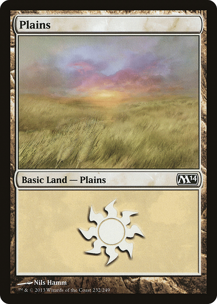 Plains — Magic 2014 — Magic: The Gathering