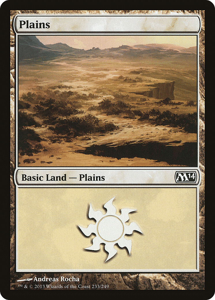 Plains — Magic 2014 — Magic: The Gathering
