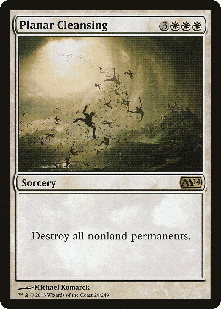 Planar Cleansing — Magic 2014 — Magic: The Gathering