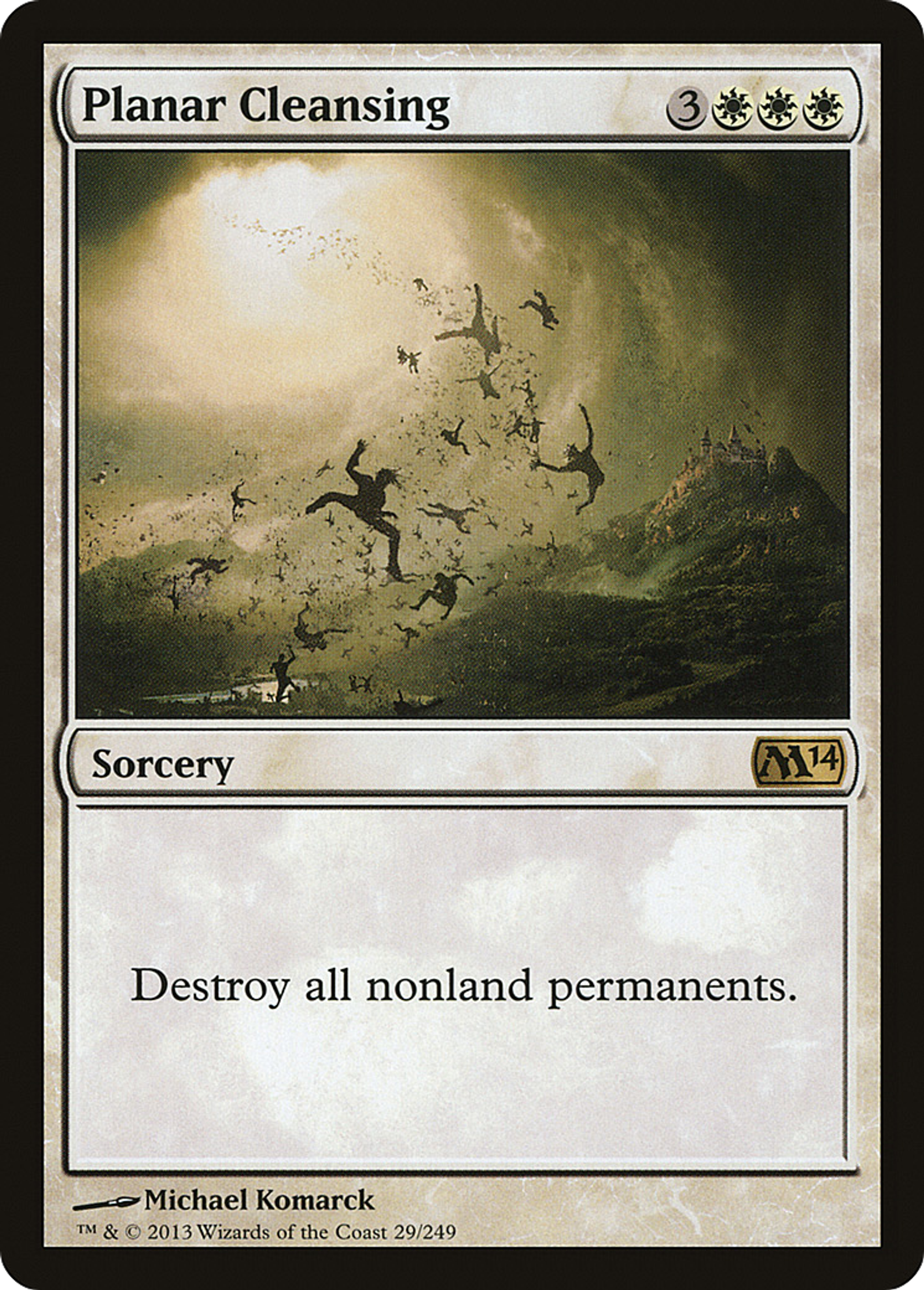 Planar Cleansing — Magic 2014 — Magic: The Gathering