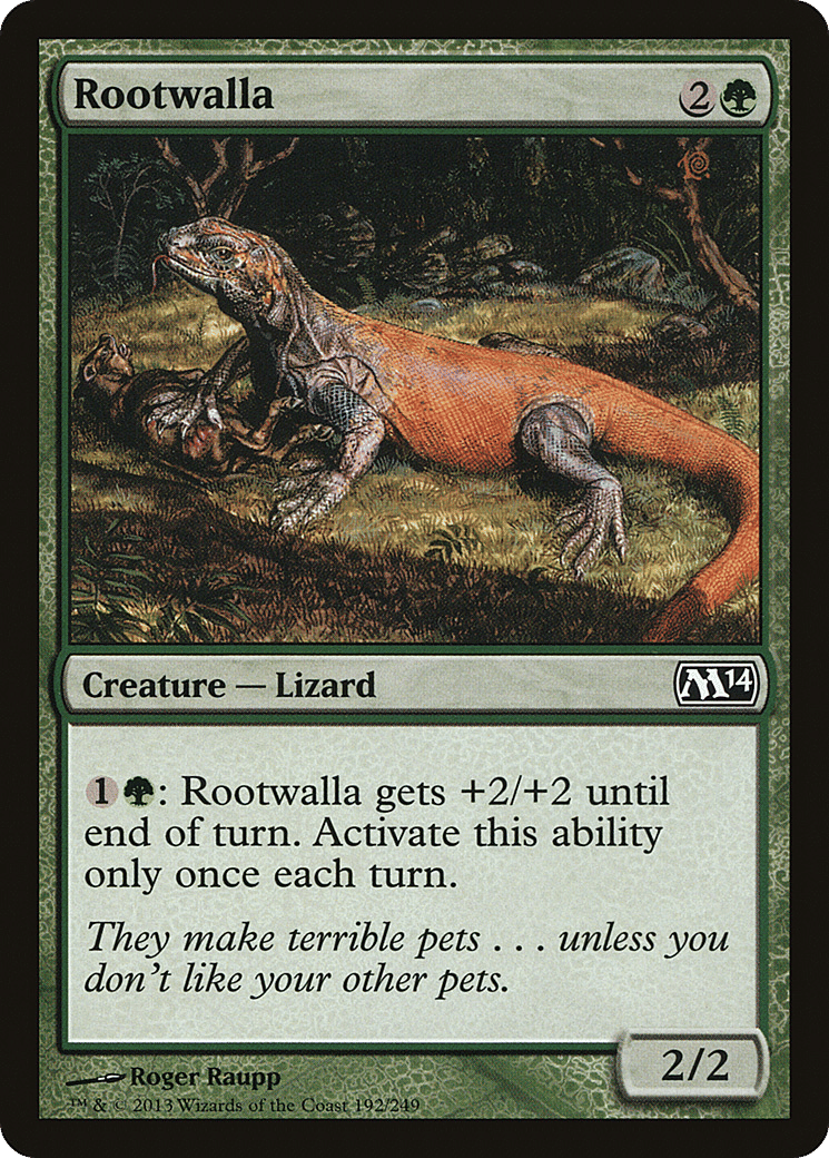 Rootwalla — Magic 2014 — Magic: The Gathering