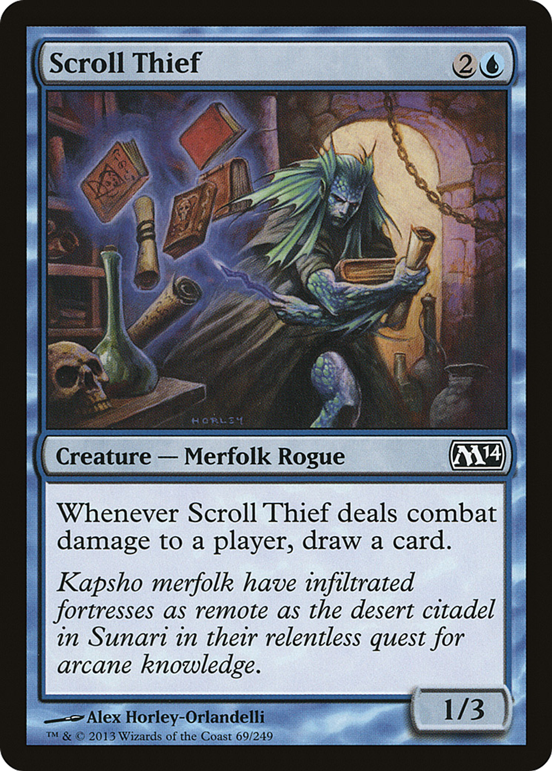 Scroll Thief — Magic 2014 — Magic: The Gathering