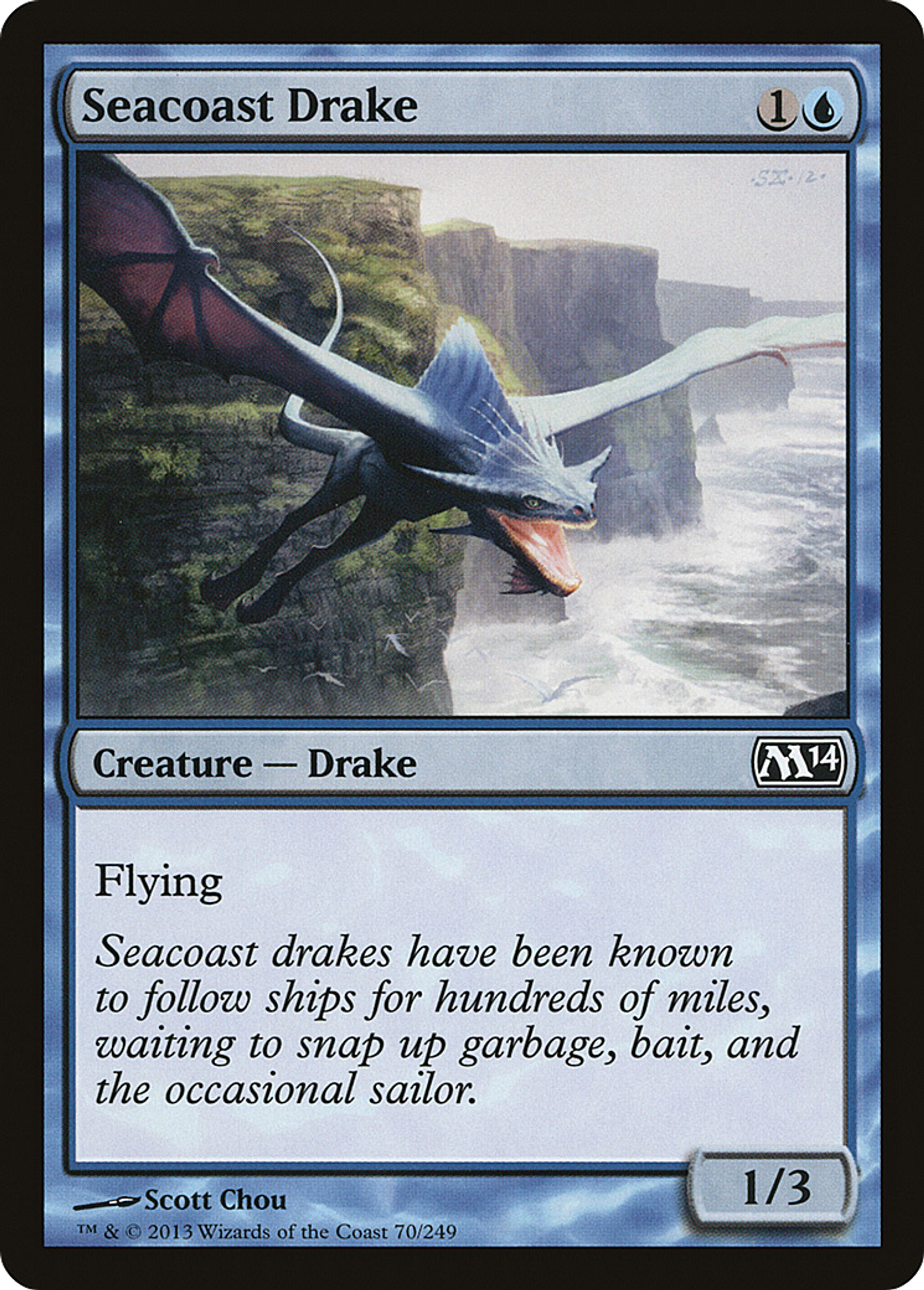 Seacoast Drake — Magic 2014 — Magic: The Gathering