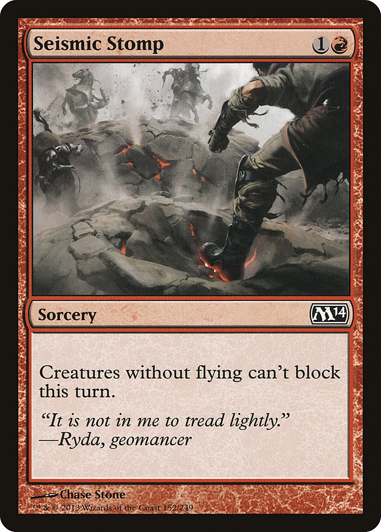 Seismic Stomp — Magic 2014 — Magic: The Gathering