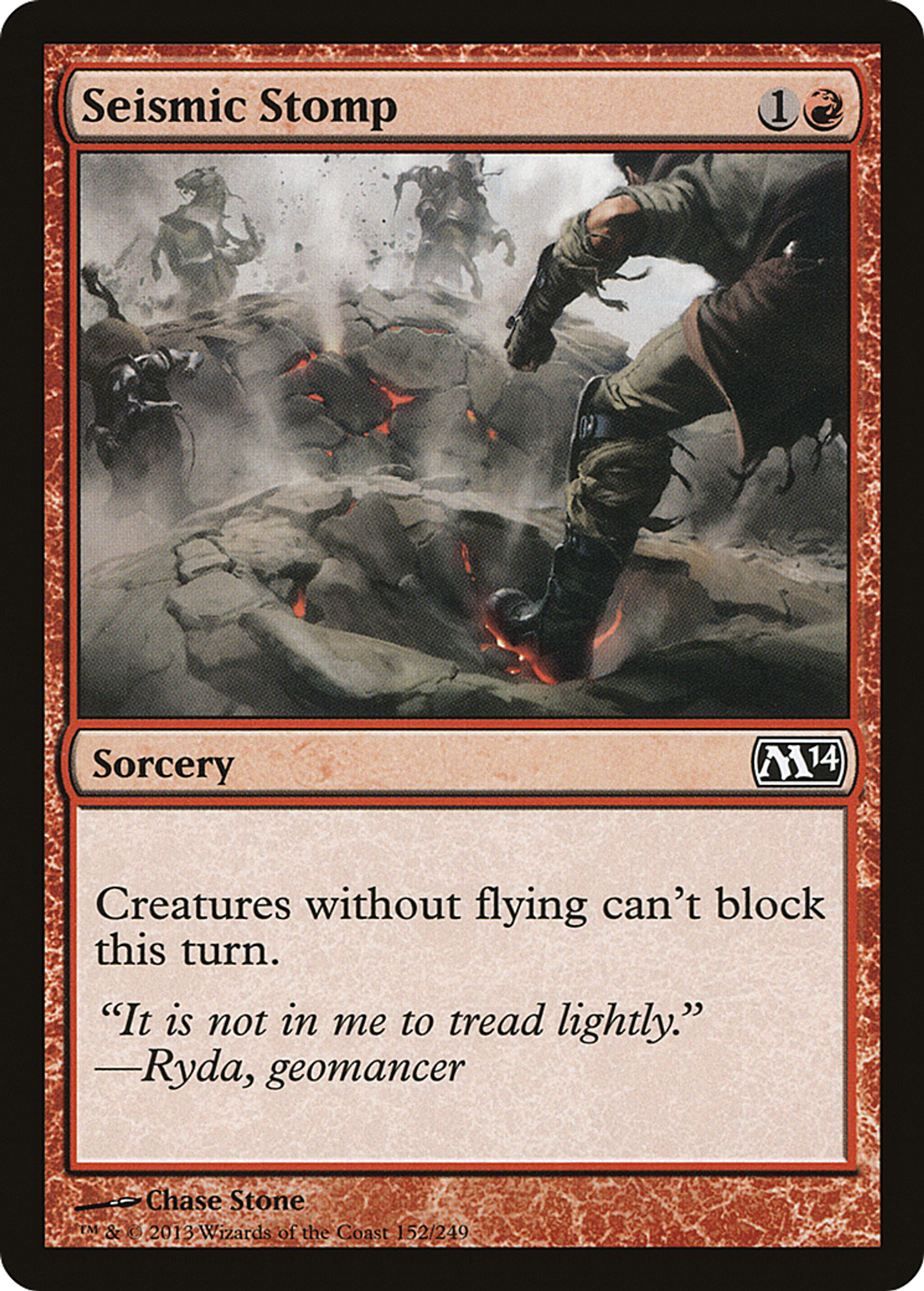 Seismic Stomp — Magic 2014 — Magic: The Gathering