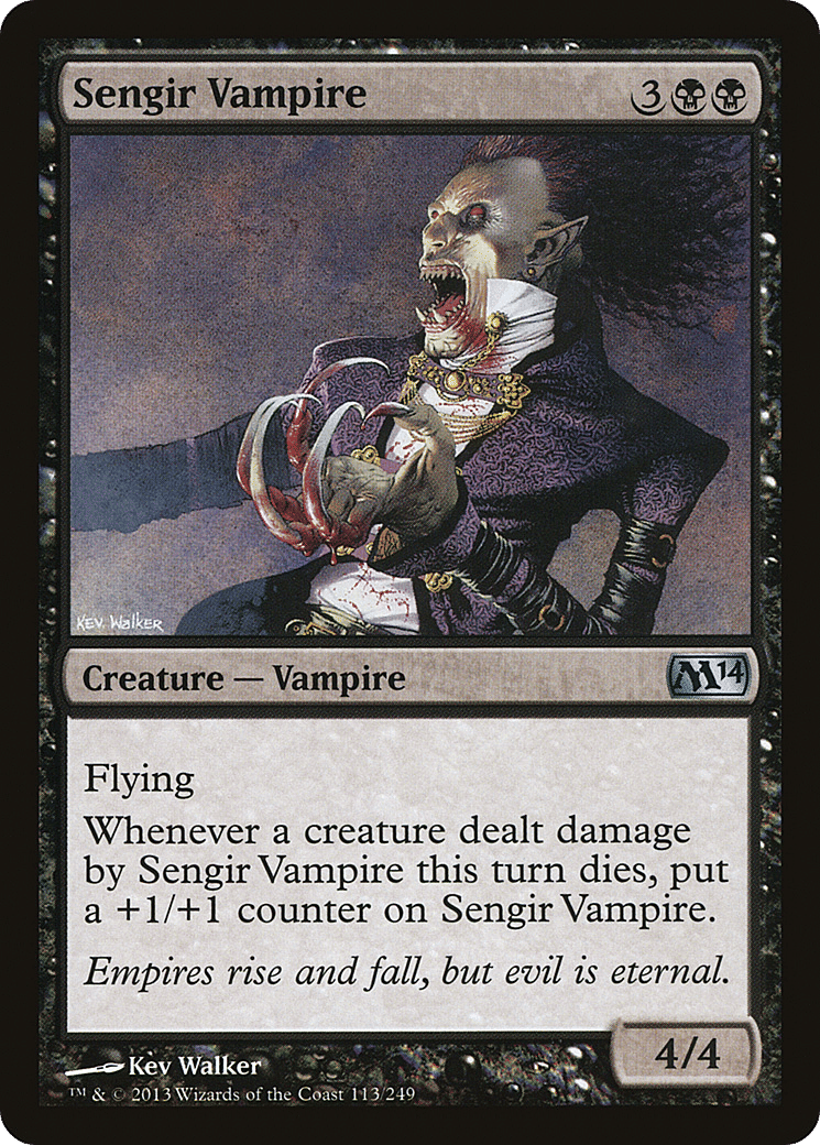 Sengir Vampire — Magic 2014 — Magic: The Gathering