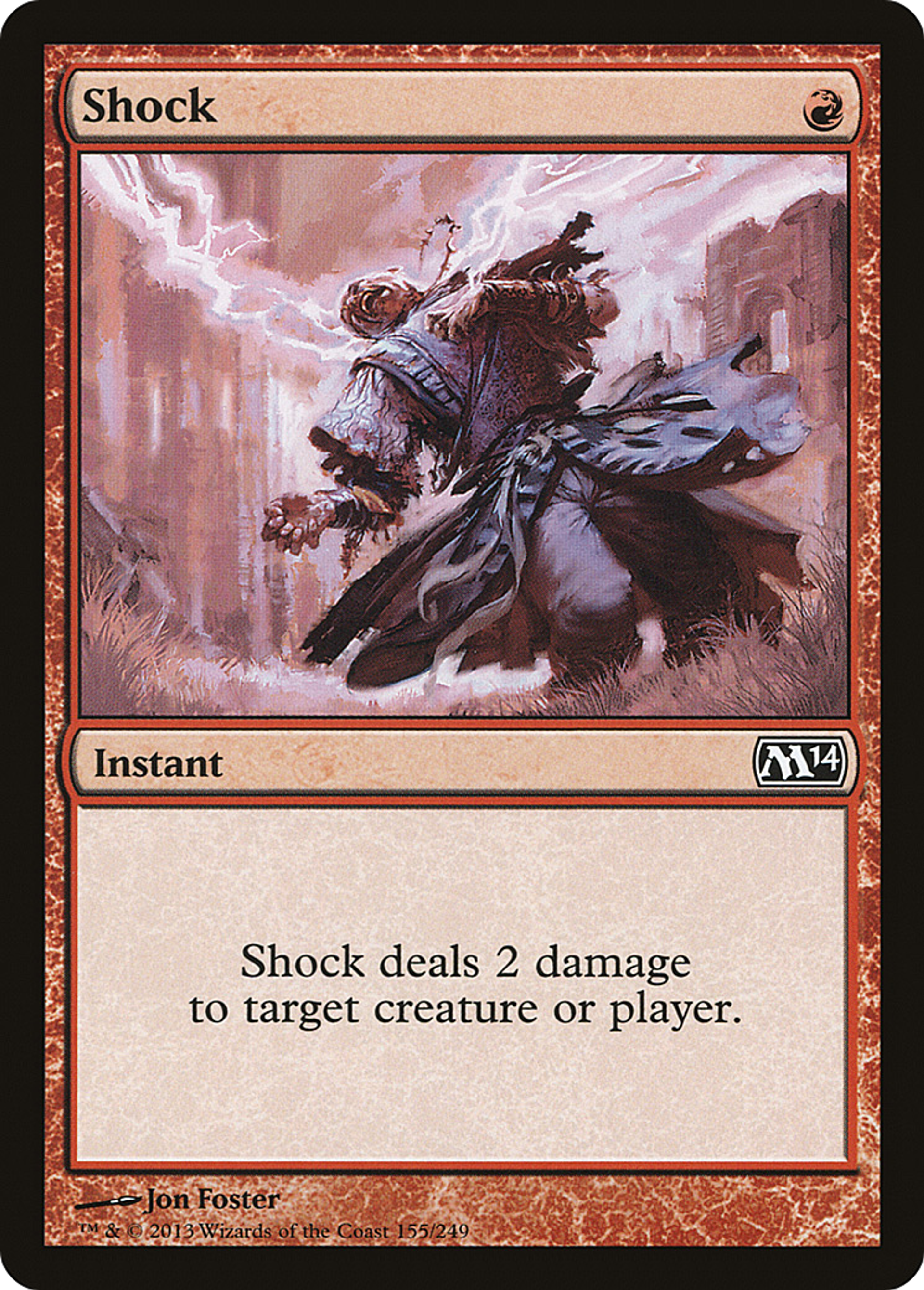 Shock — Magic 2014 — Magic: The Gathering