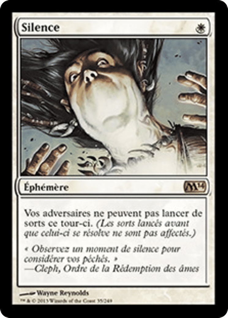 Silence — Magic 2014 — Magic: The Gathering