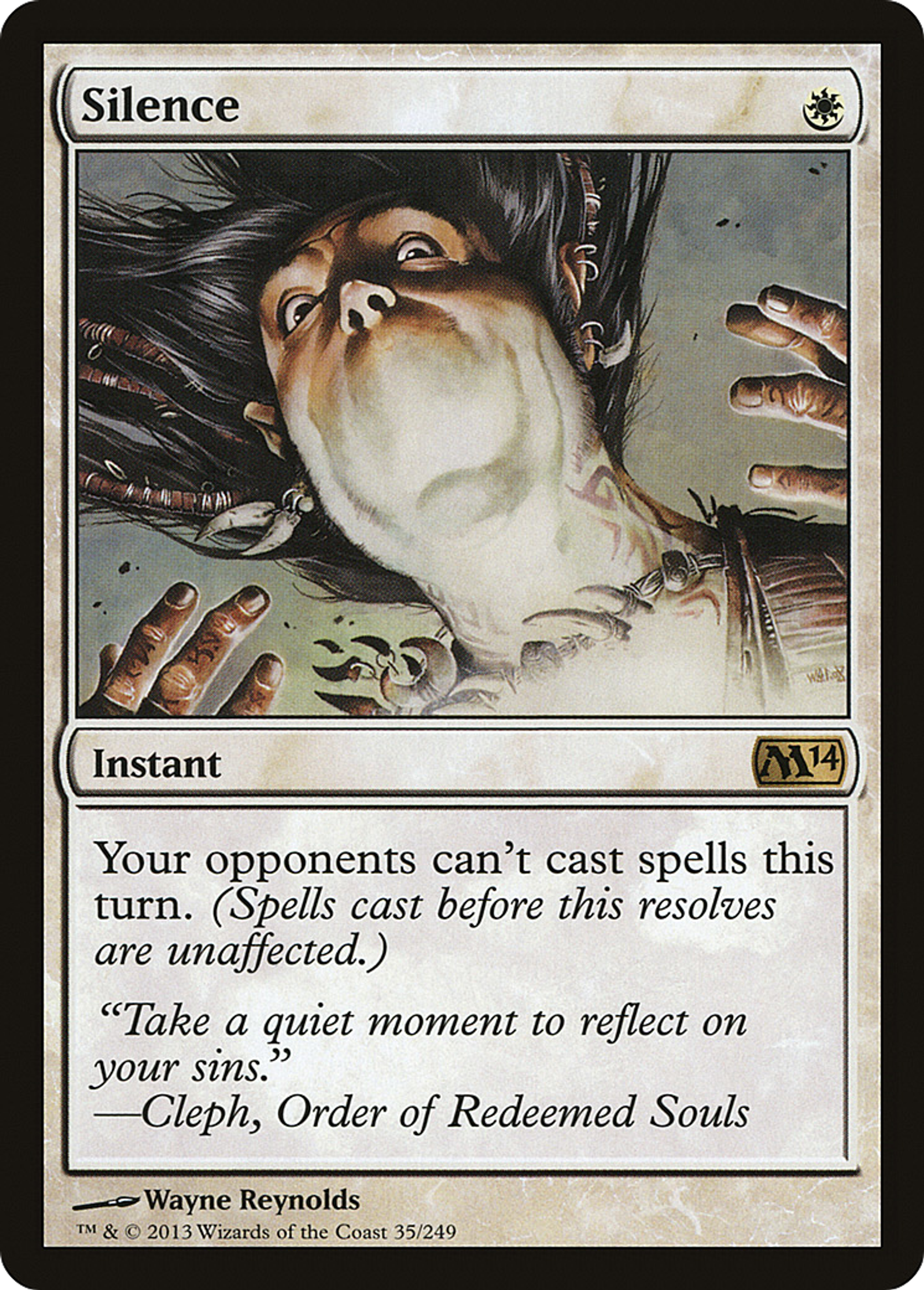 Silence — Magic 2014 — Magic: The Gathering